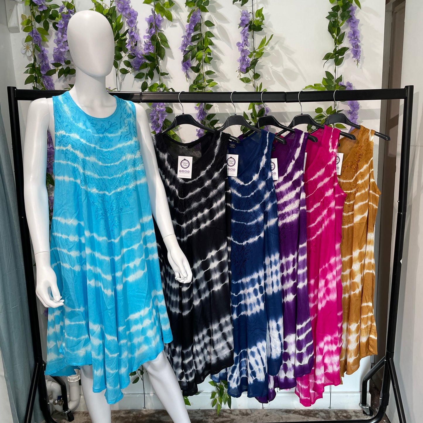 1647 - Tie Dye Dress