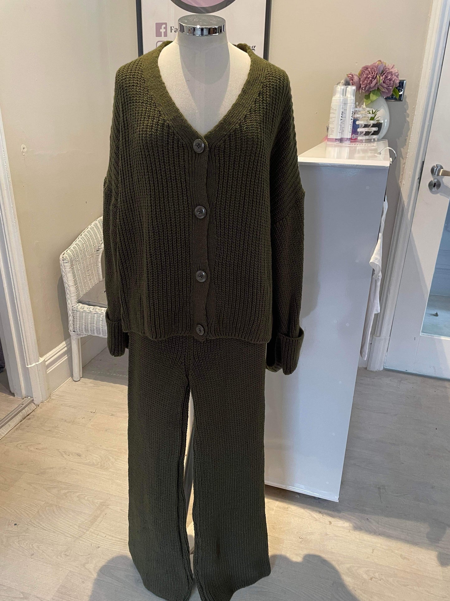 1441 - 4 BUTTONS LOUNGEWEAR SET
