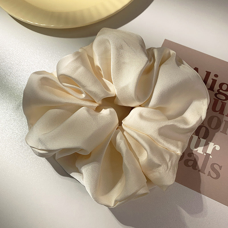 A111 - Simple Satin Cloth Scrunchie