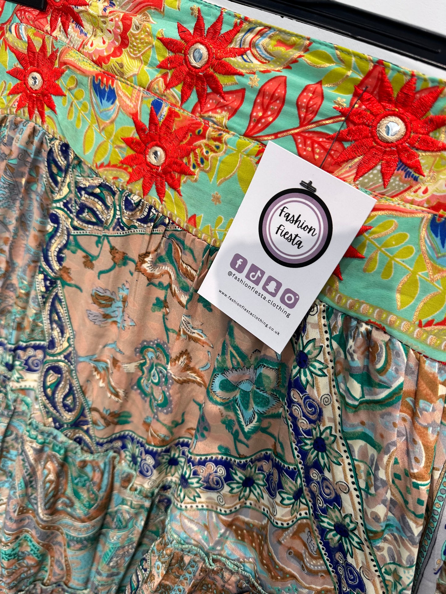 1611 - Boho Maxi Skirt