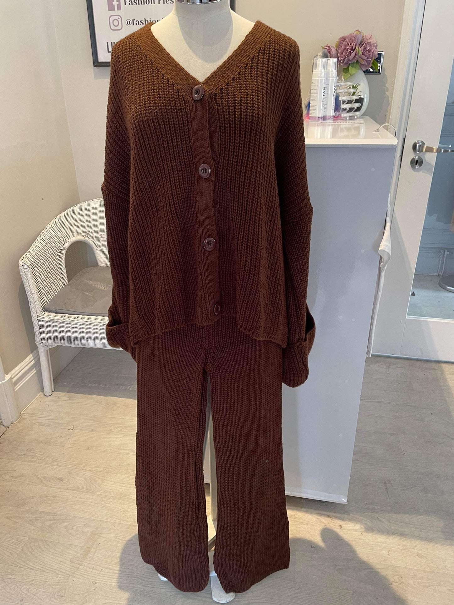 1441 - 4 BUTTONS LOUNGEWEAR SET