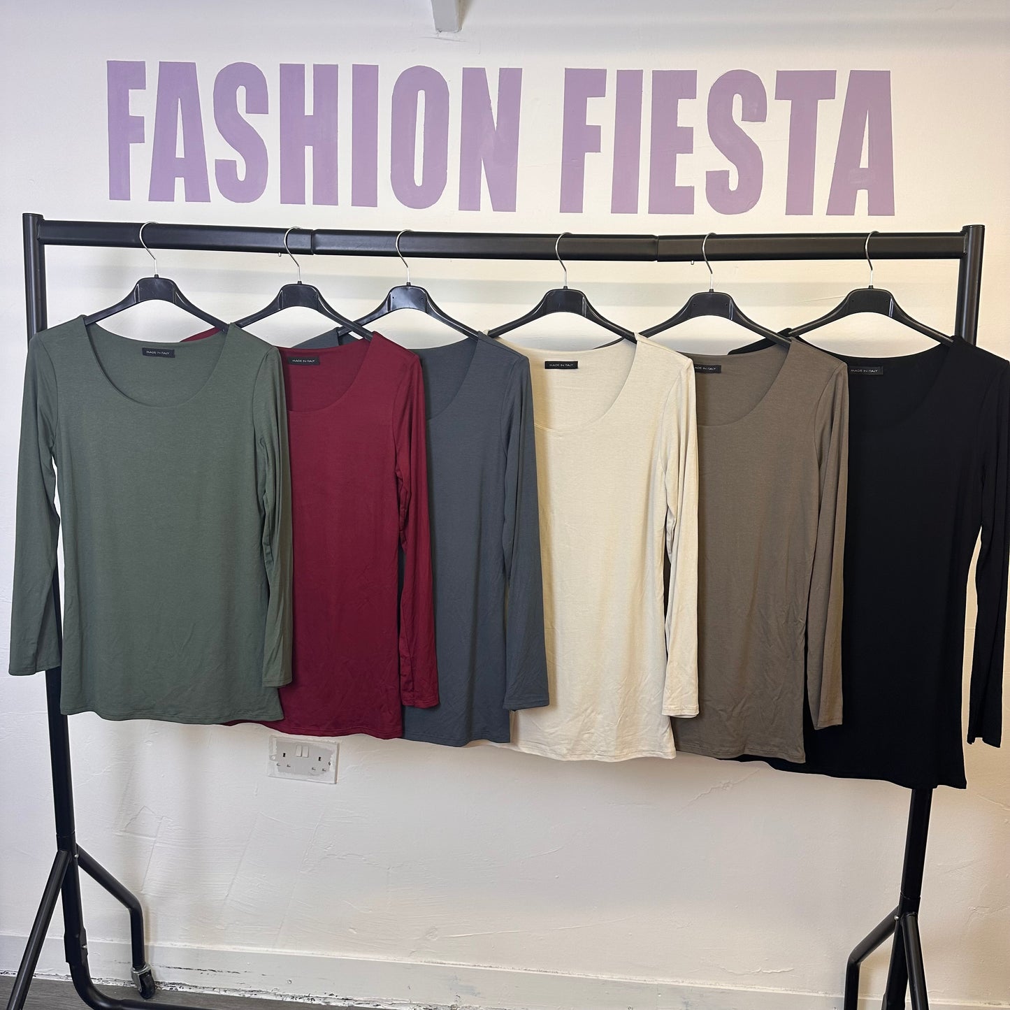 1841 - Long Sleeve Basic Top
