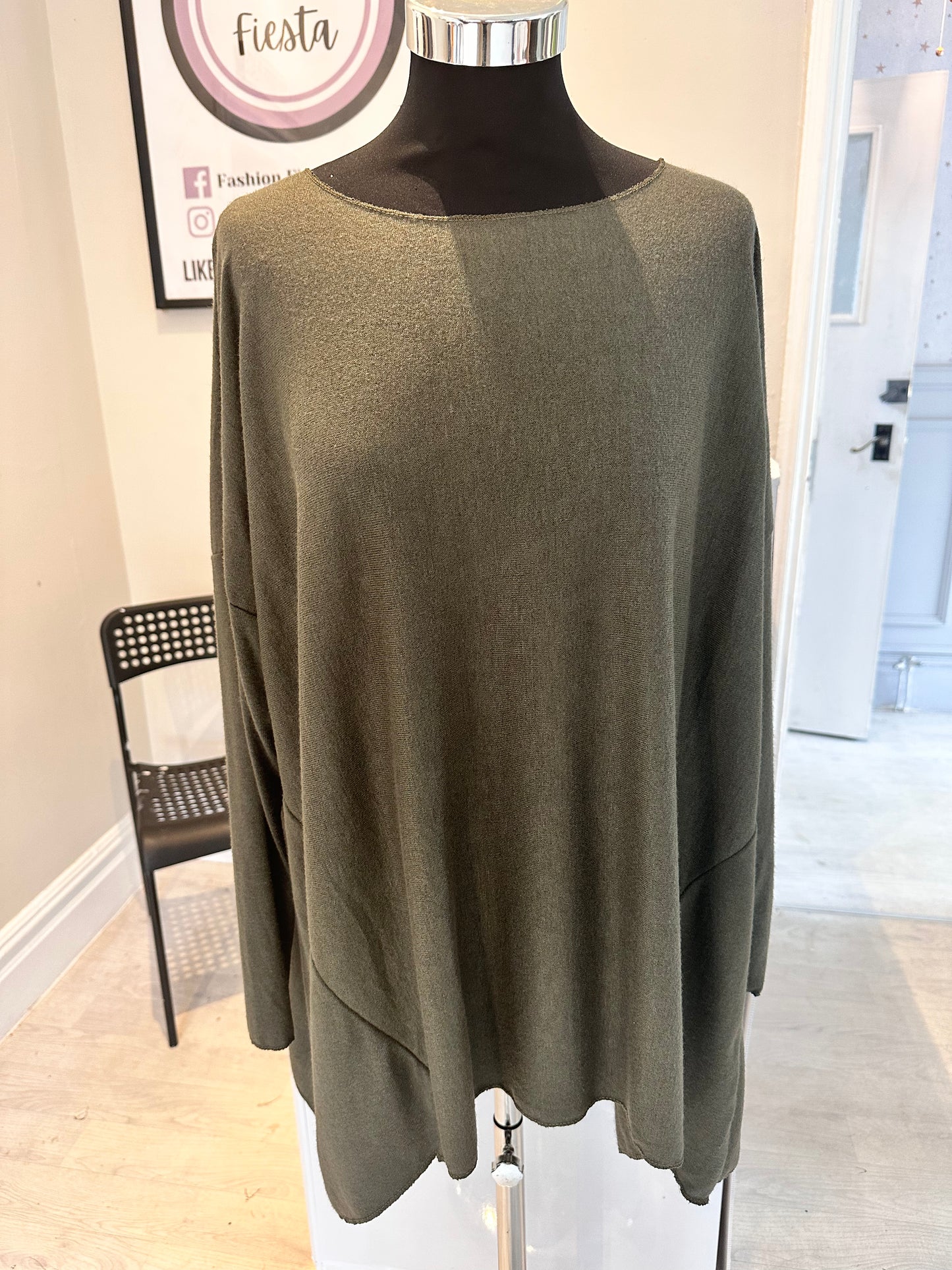 1389 - SOFT TOUCH 3/4 SLEEVE TOP
