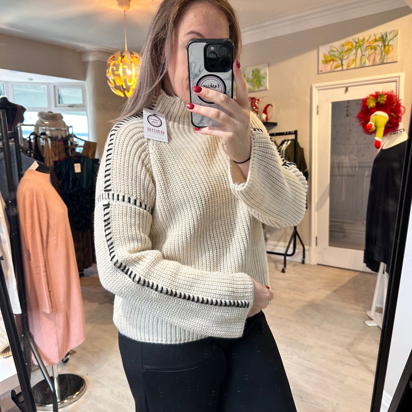 1409 - STITCH KNIT JUMPER