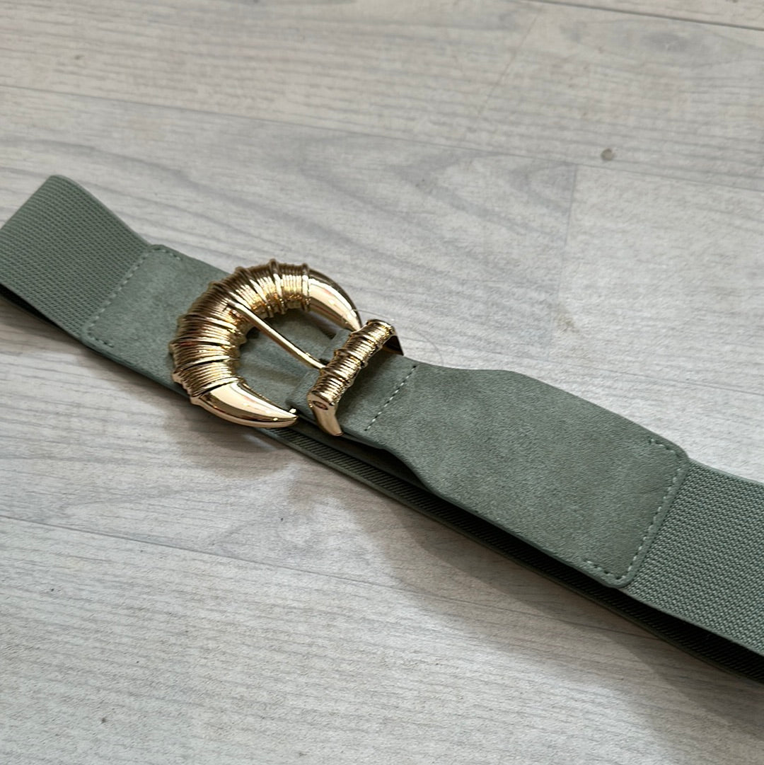 A028 - Buckle Elasticated Belt