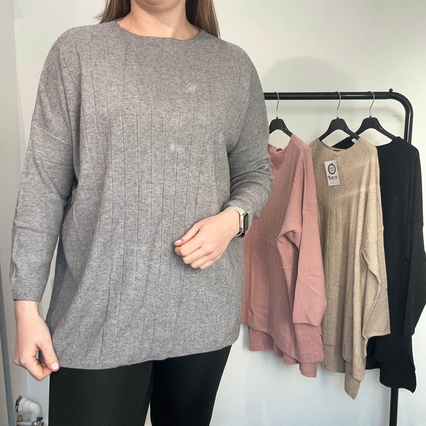 1524 - RIBBED JUMPER