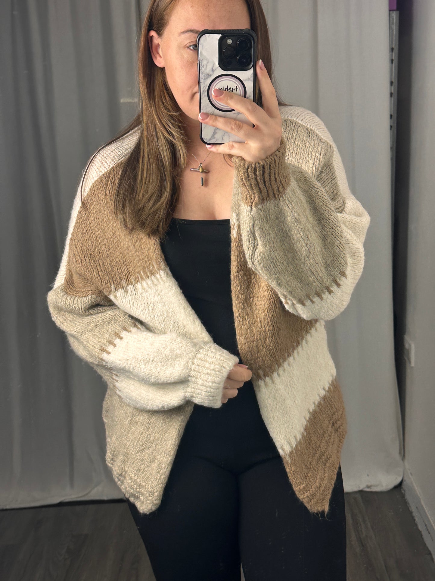 1987 - Soft Touch Patch Work Cardigan