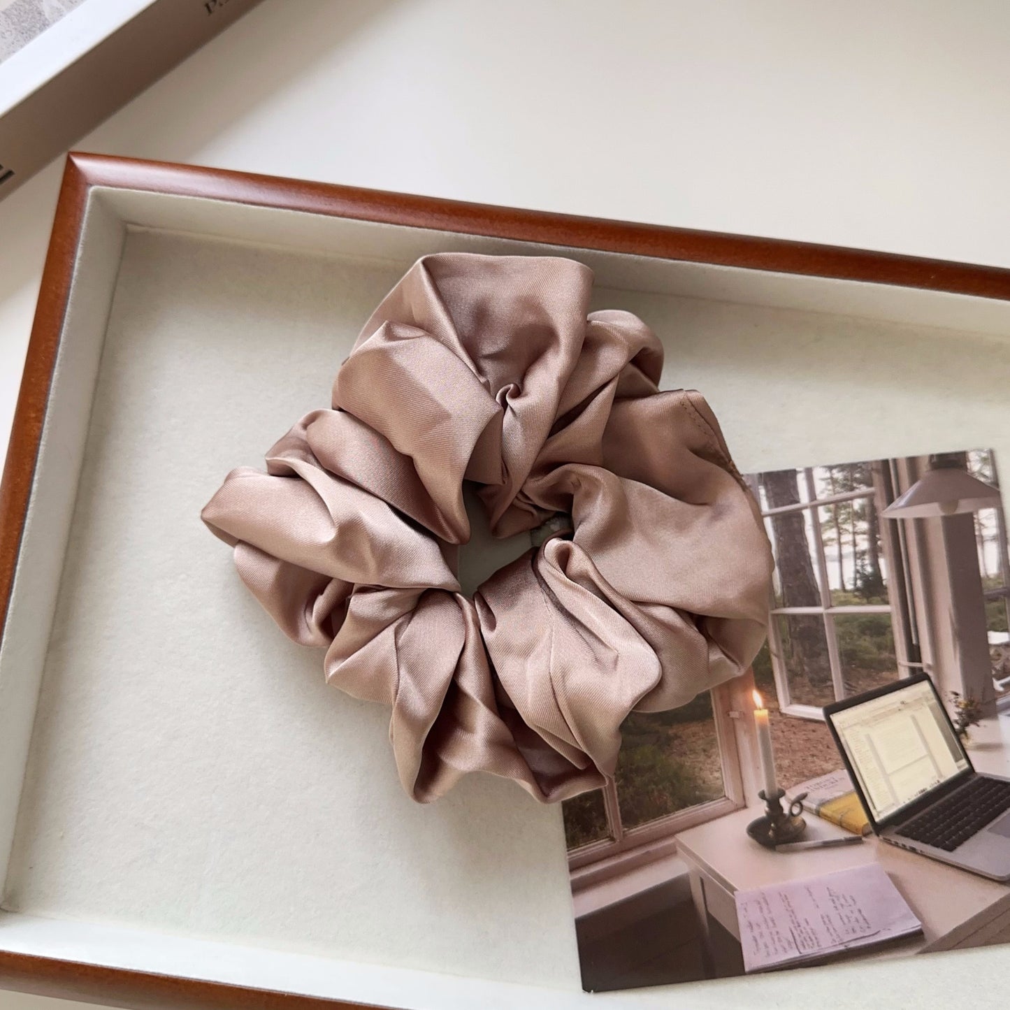 *PRE-ORDER* A110 - Basic Nude Scrunchie
