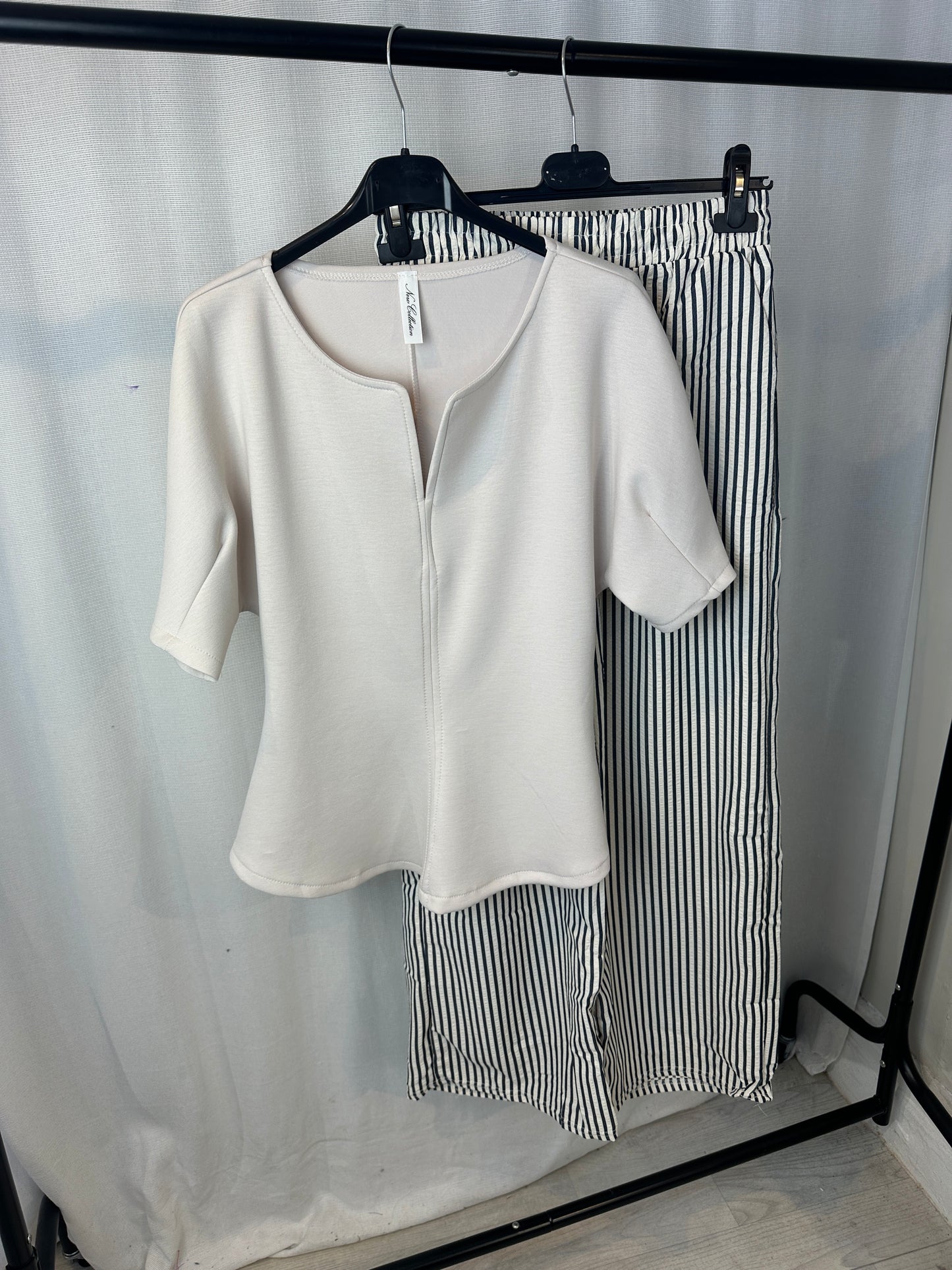 Soft Split-Neck Top