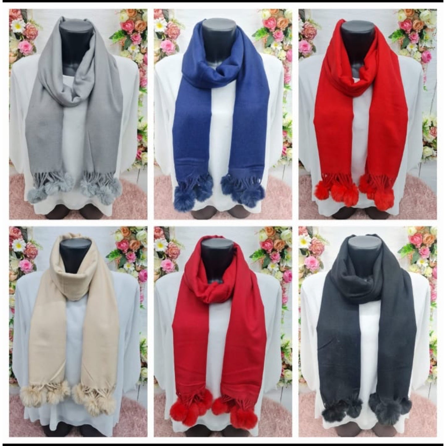A004 - POM SCARF