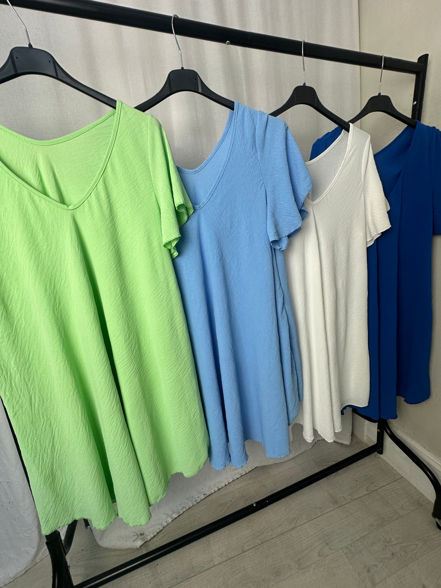 Curve Oversized Swing Tunic Top