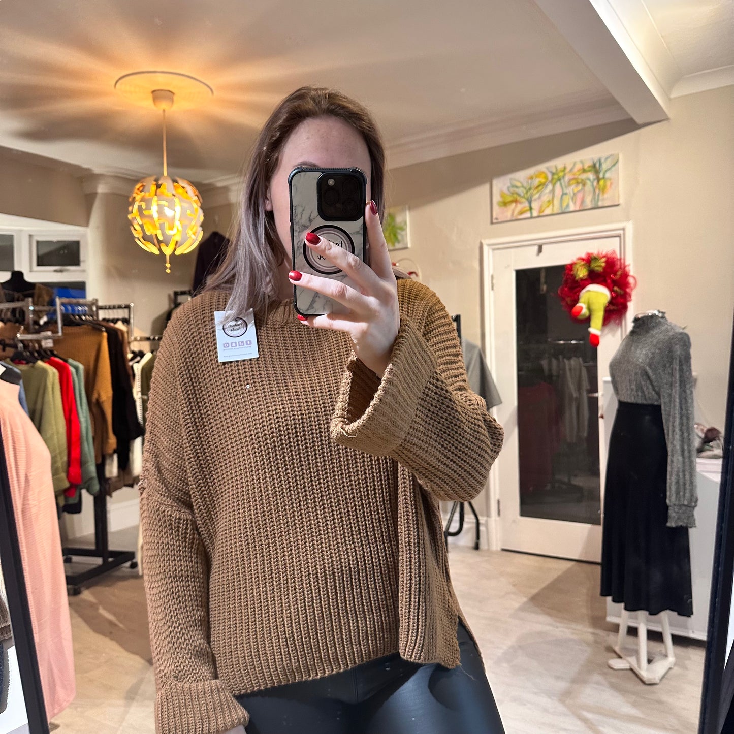 1488 - KNITTED ROUND NECK JUMPER