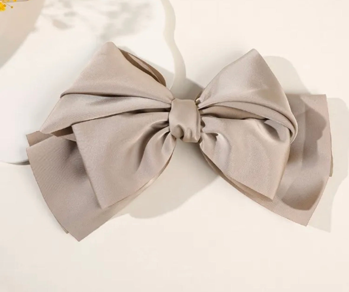 BOW KNOT HAIR CLIP (5 COLOURS)