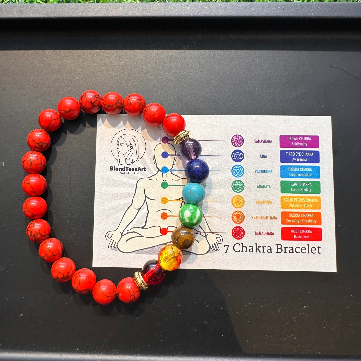 BTA - Smooth 7 Chakra Bracelet