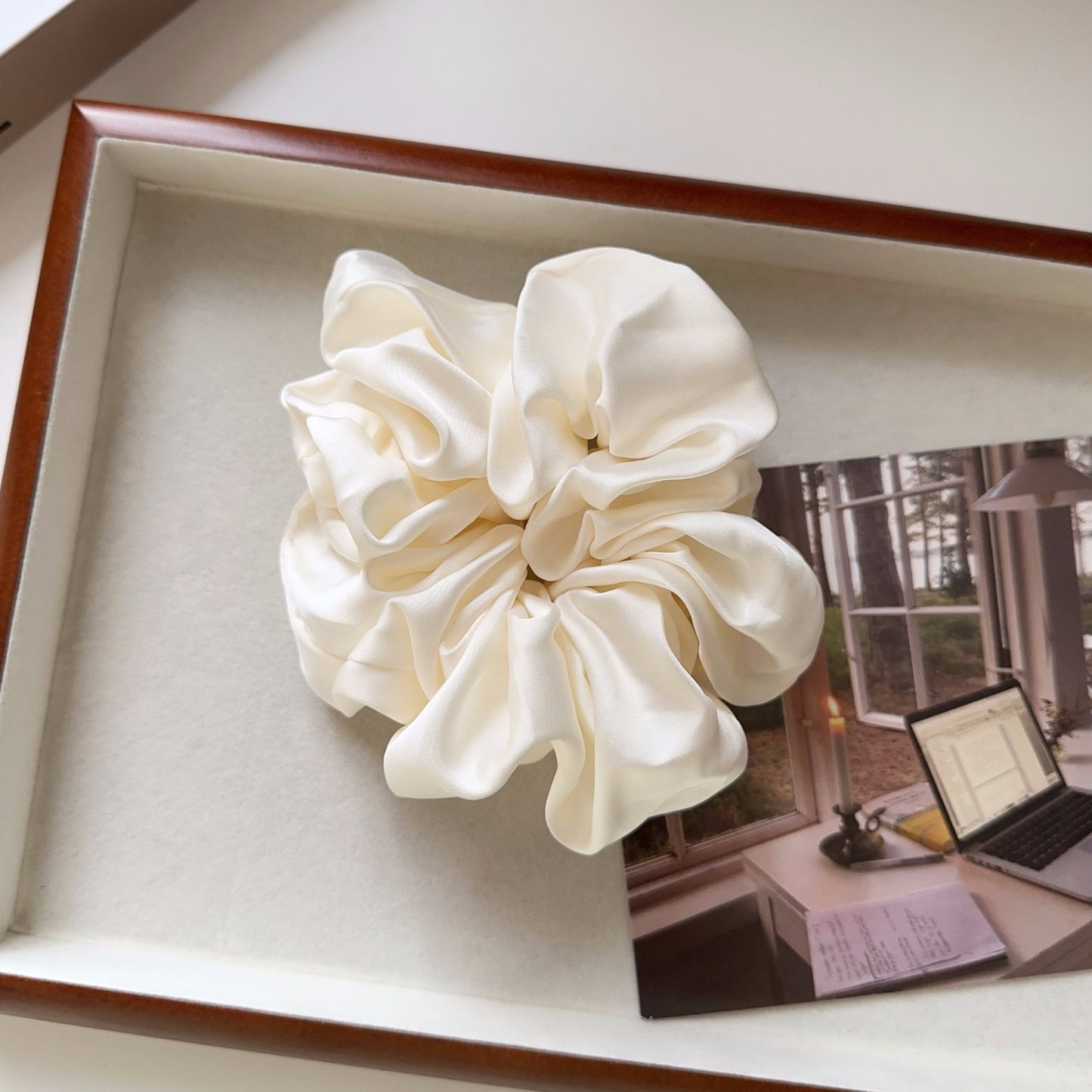 *PRE-ORDER* A110 - Basic Nude Scrunchie