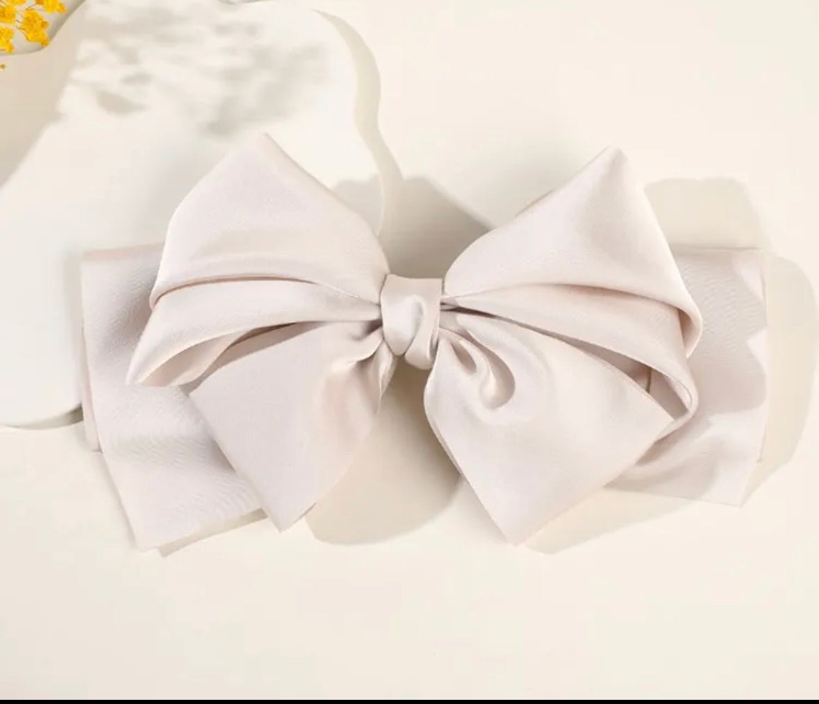 BOW KNOT HAIR CLIP (5 COLOURS)