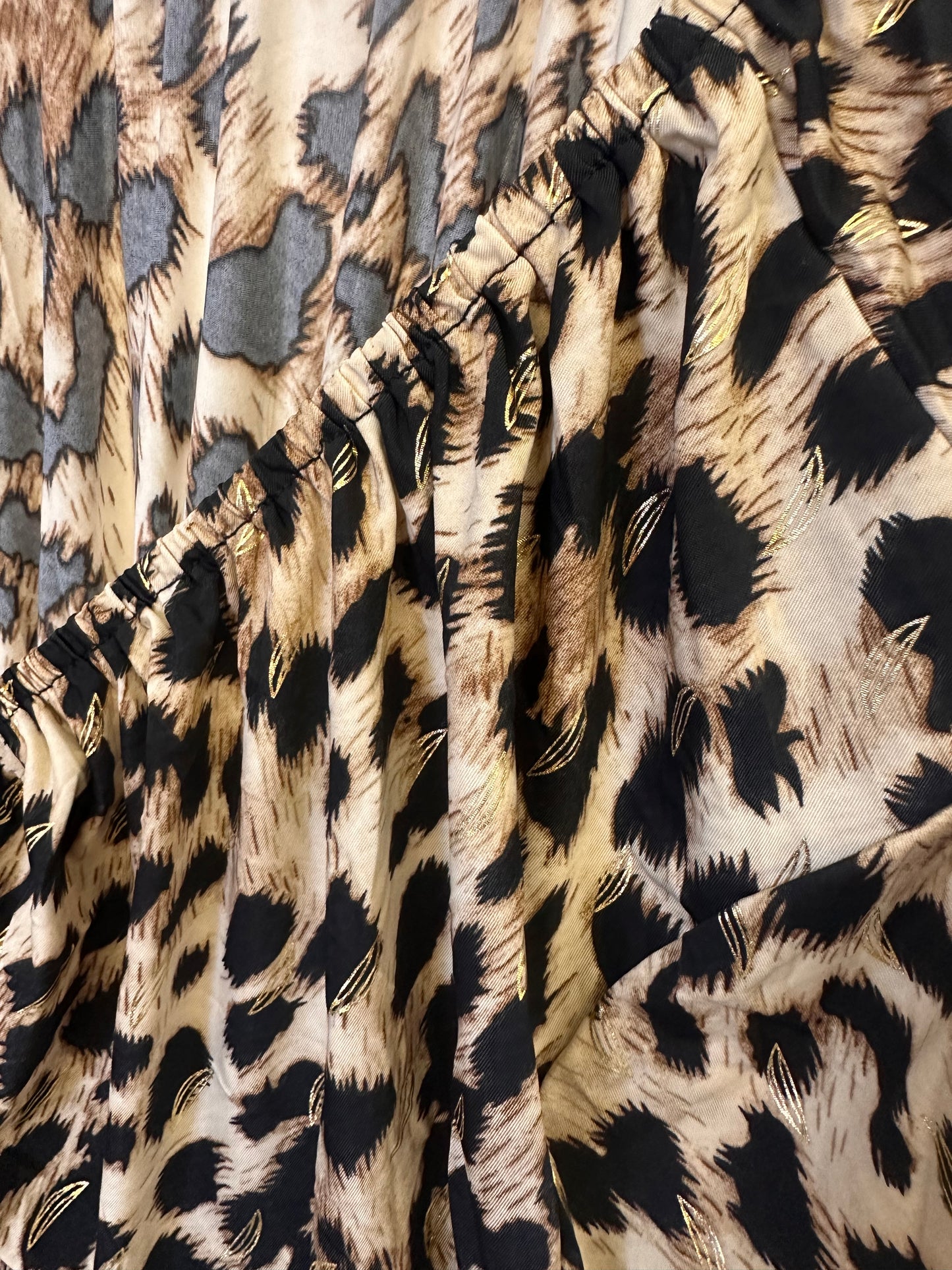 1937 - Leopard 3/4 Sleeve Magic Dress