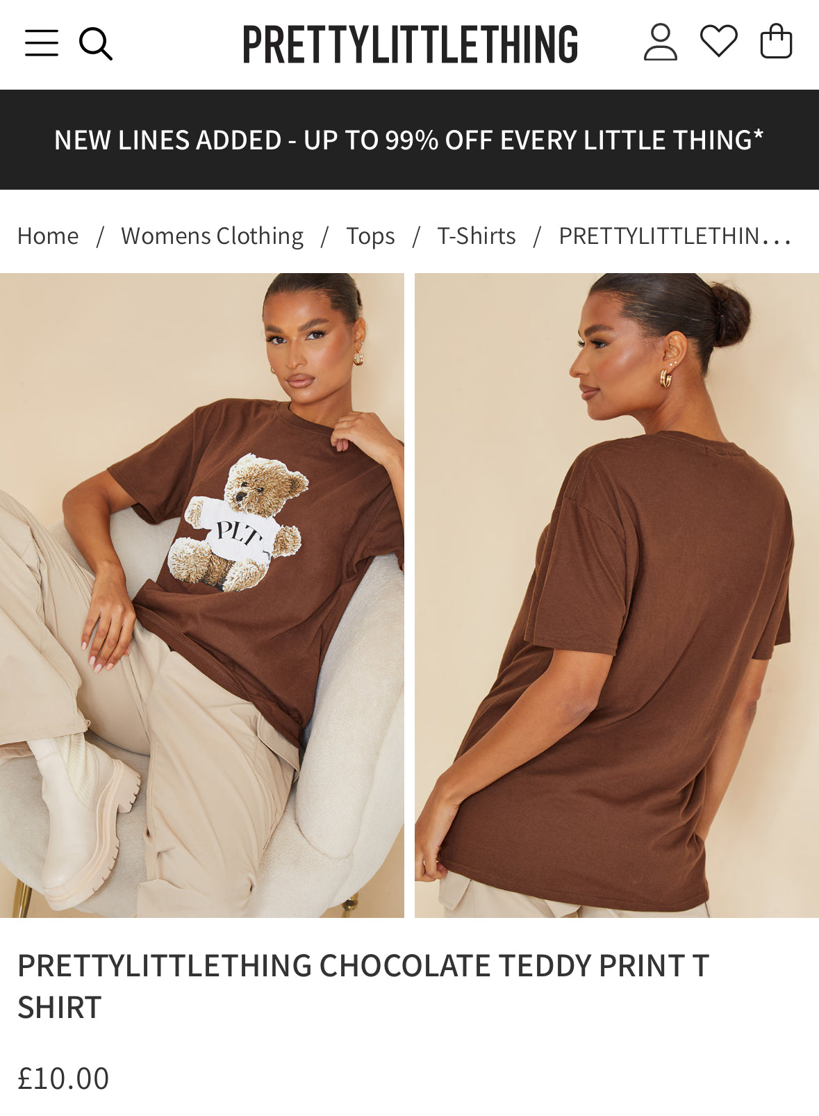 B1001 - PLT Teddy Tee