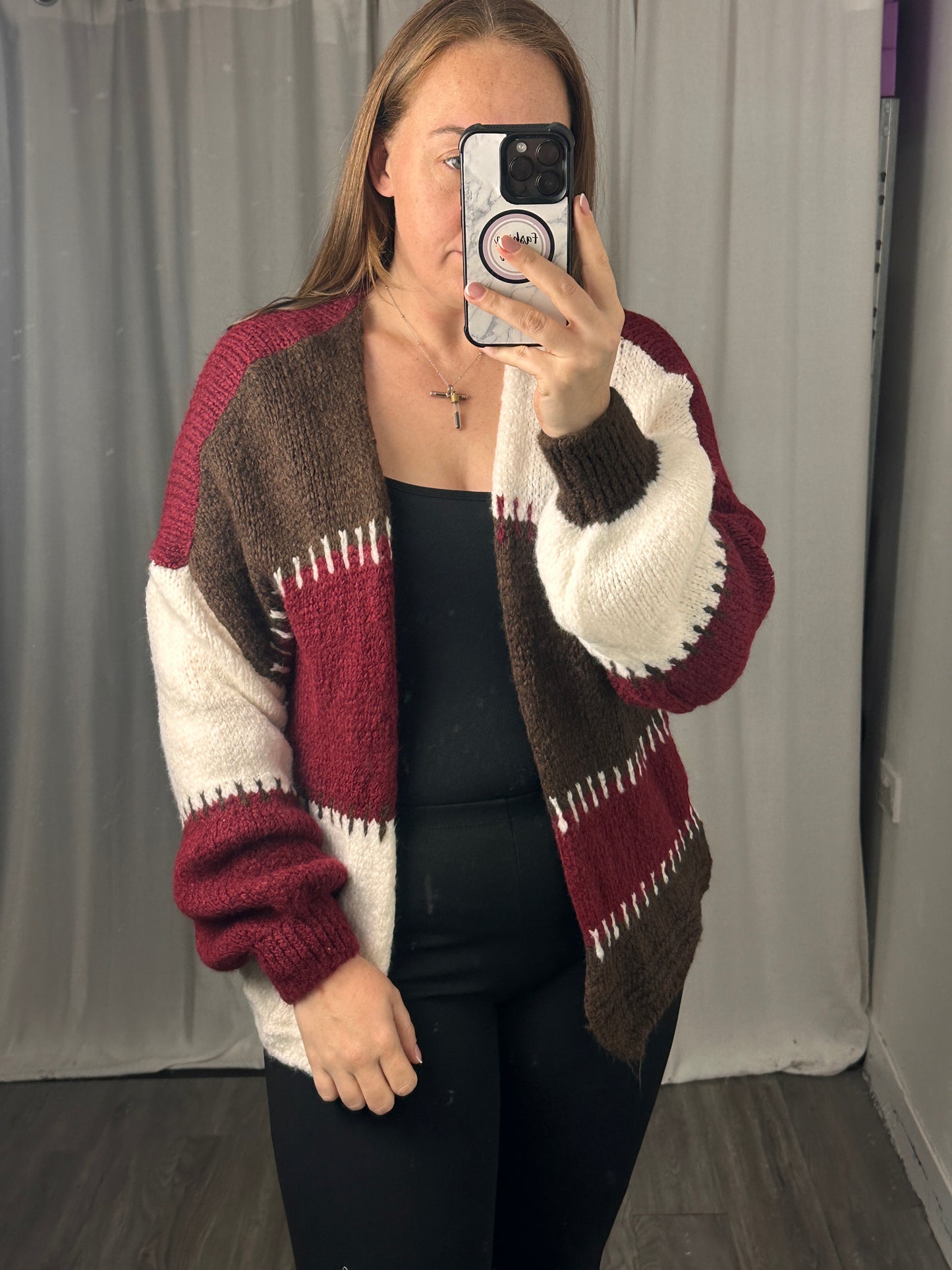 1987 - Soft Touch Patch Work Cardigan