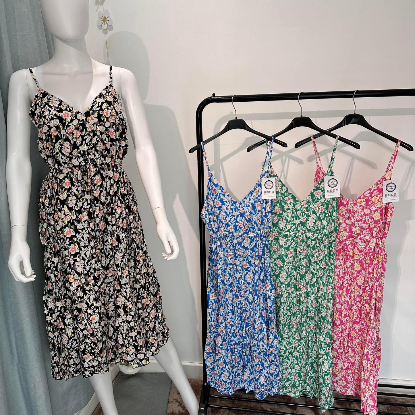 1598 - Floral Summer Dress