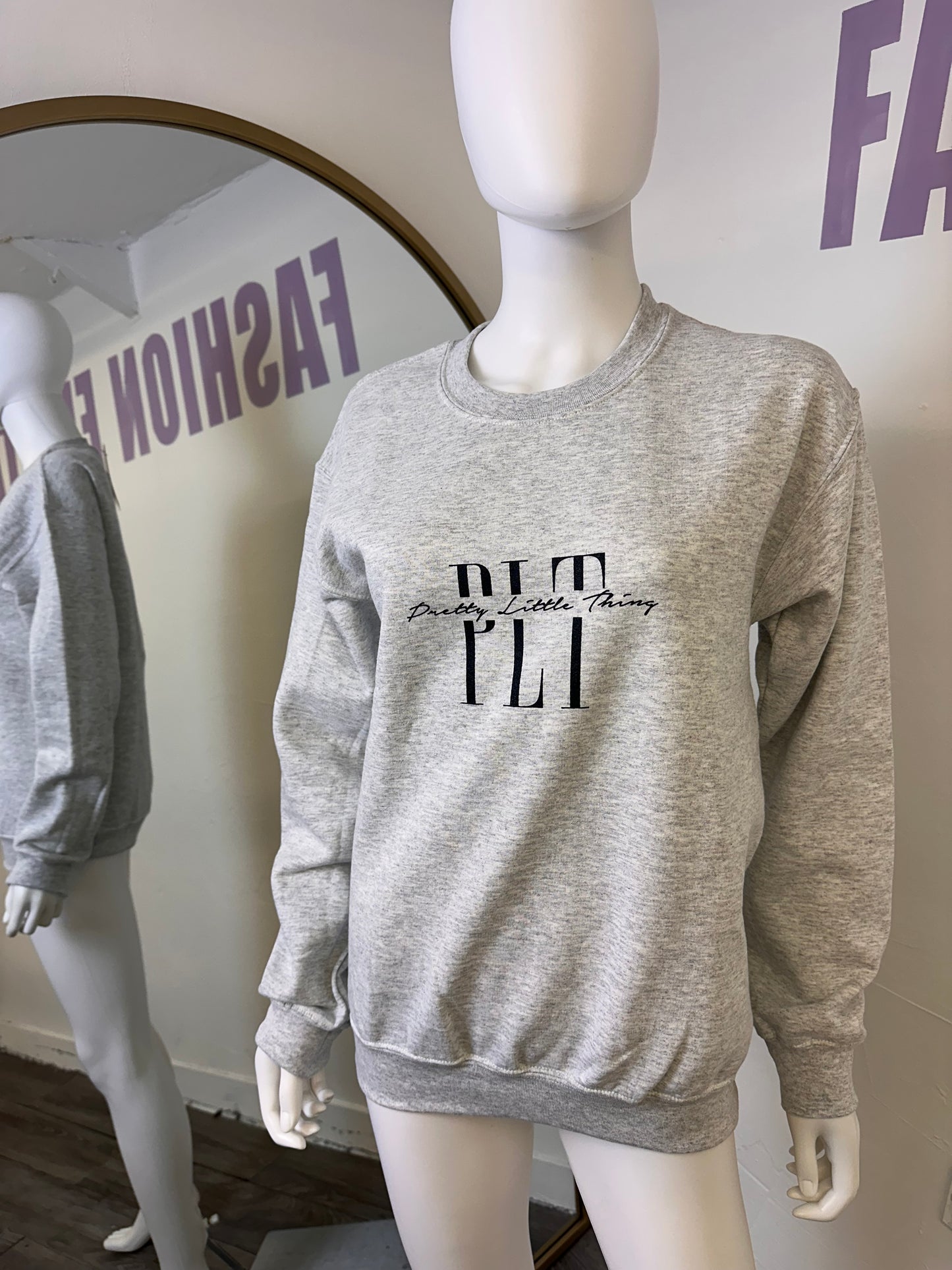 B1028 - Grey PLT Sweater