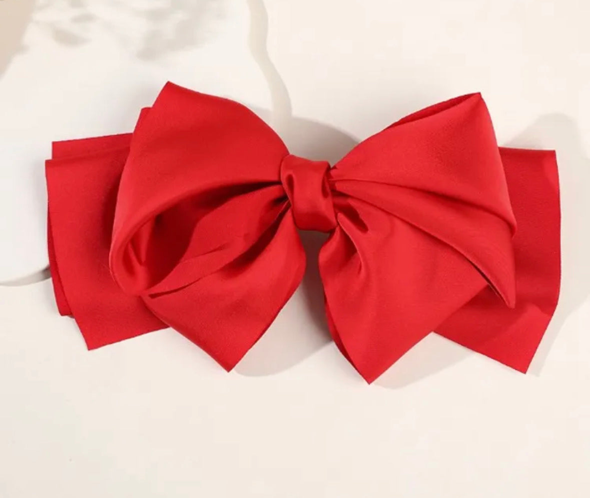 BOW KNOT HAIR CLIP (5 COLOURS)