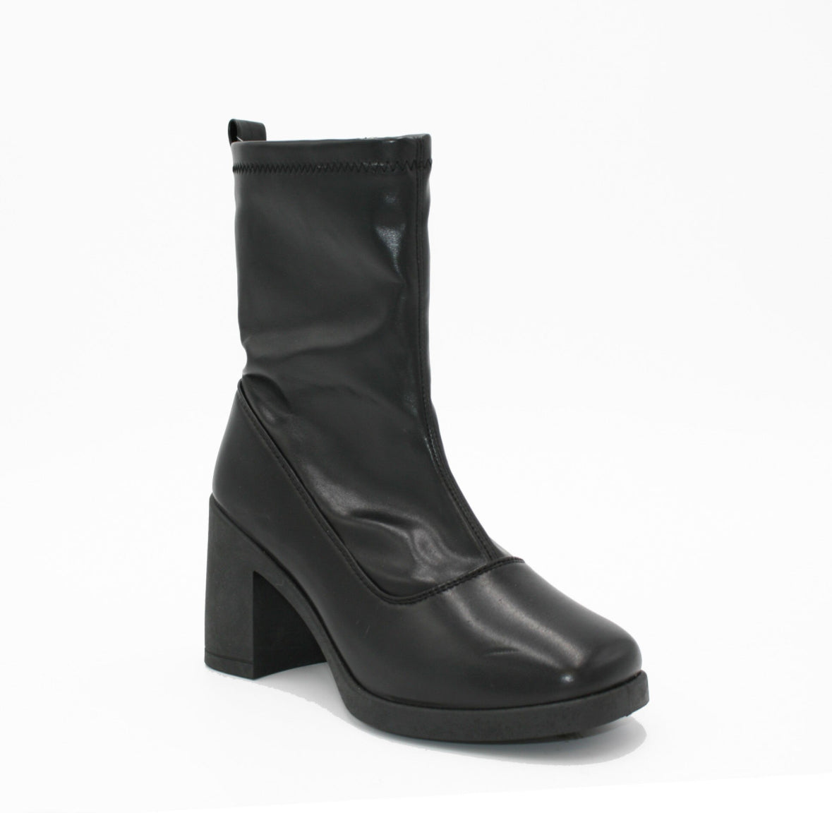 S1036 - Heeled Block Book PU