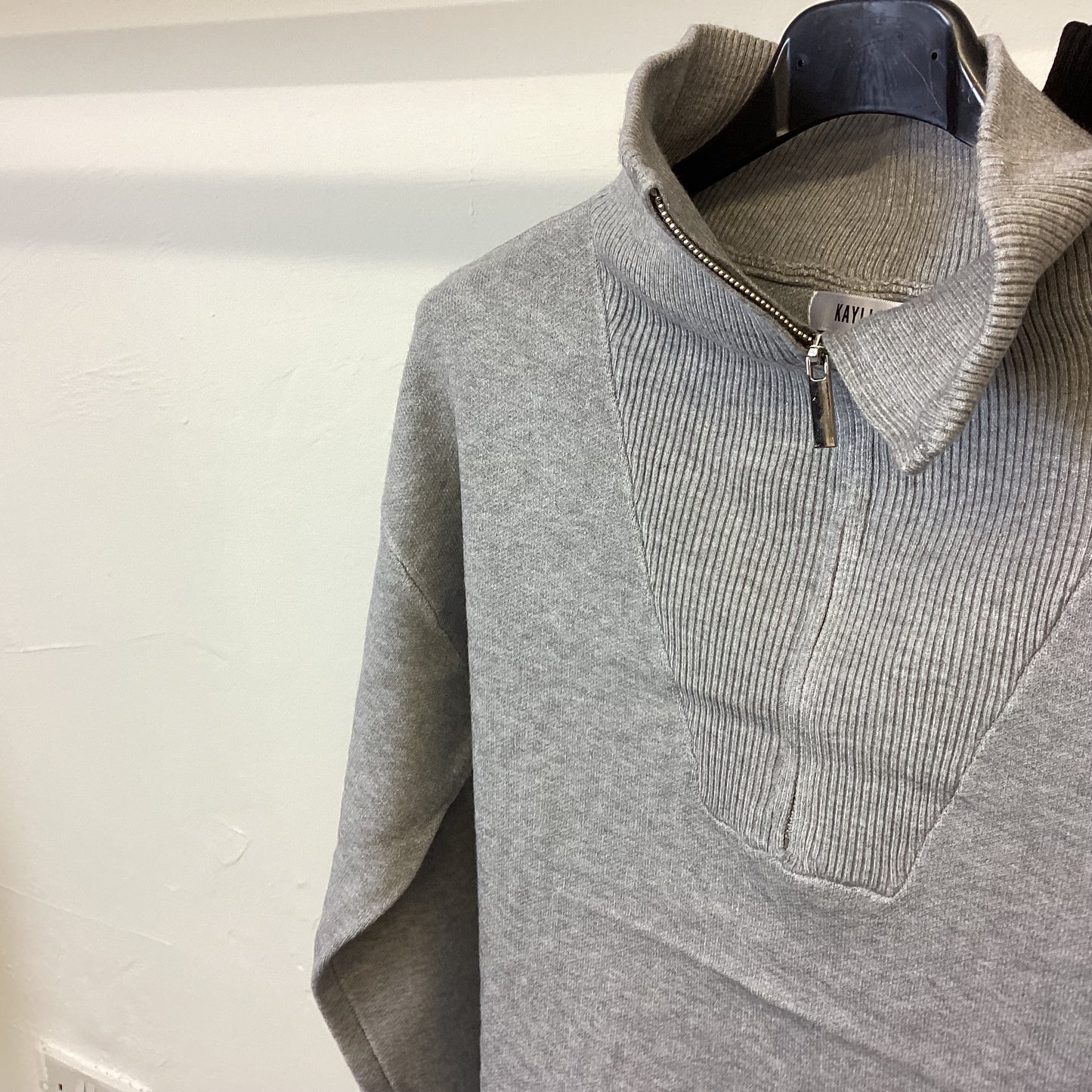 1865 - 3/4 Zip Soft Touch Sweater