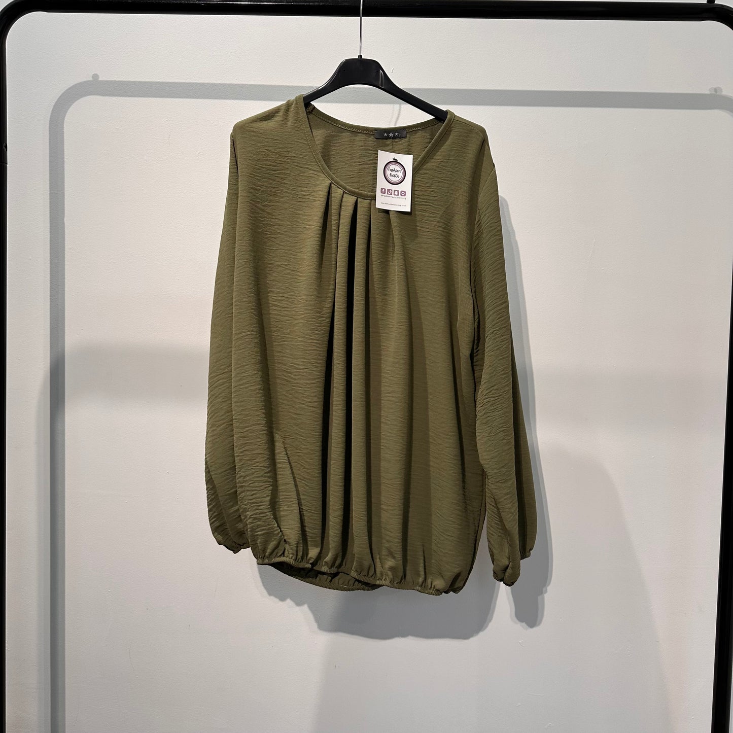 1542 - BALLOON SLEEVE LONG SLEEVE TOP