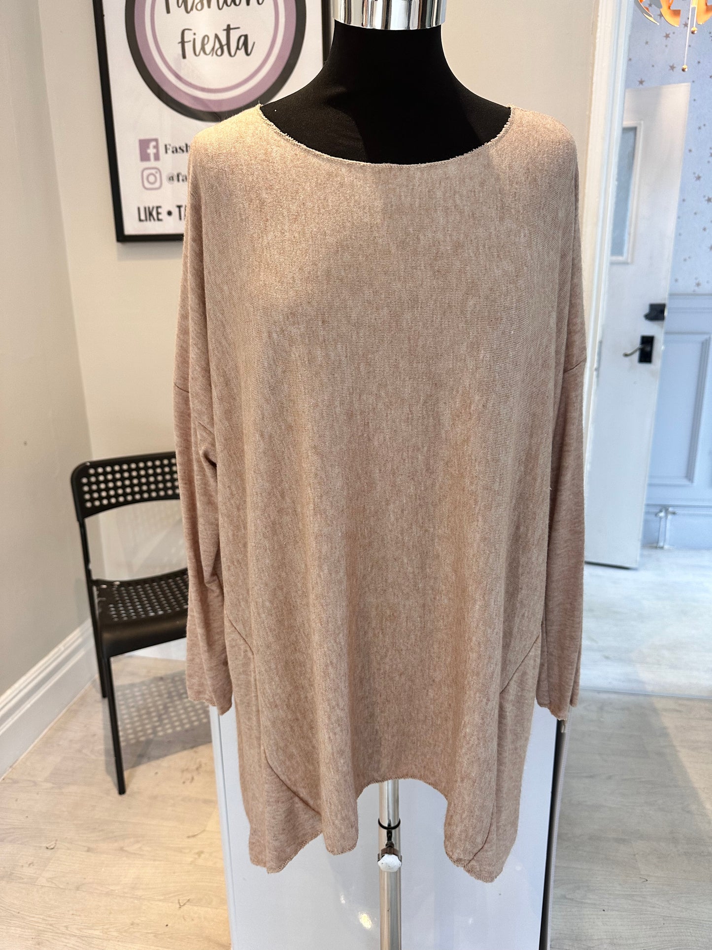 1389 - SOFT TOUCH 3/4 SLEEVE TOP