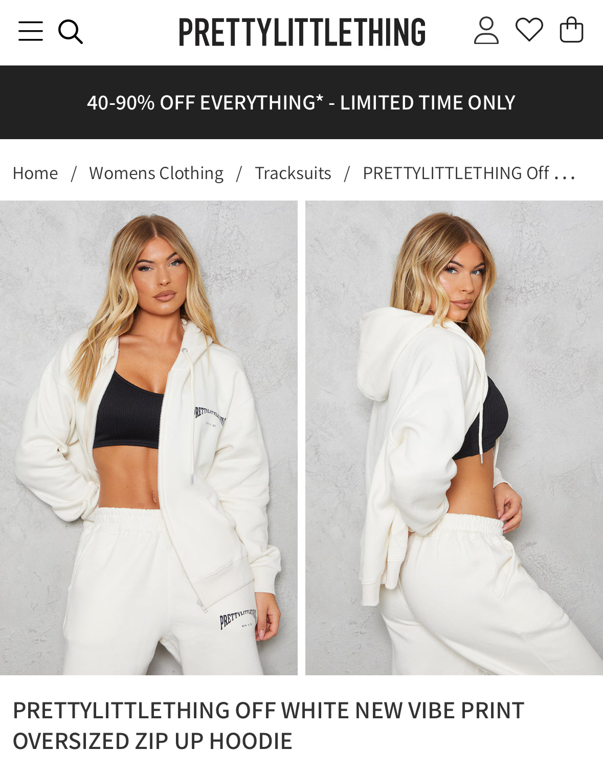 B1010 - PLT Off White New Vibe Set