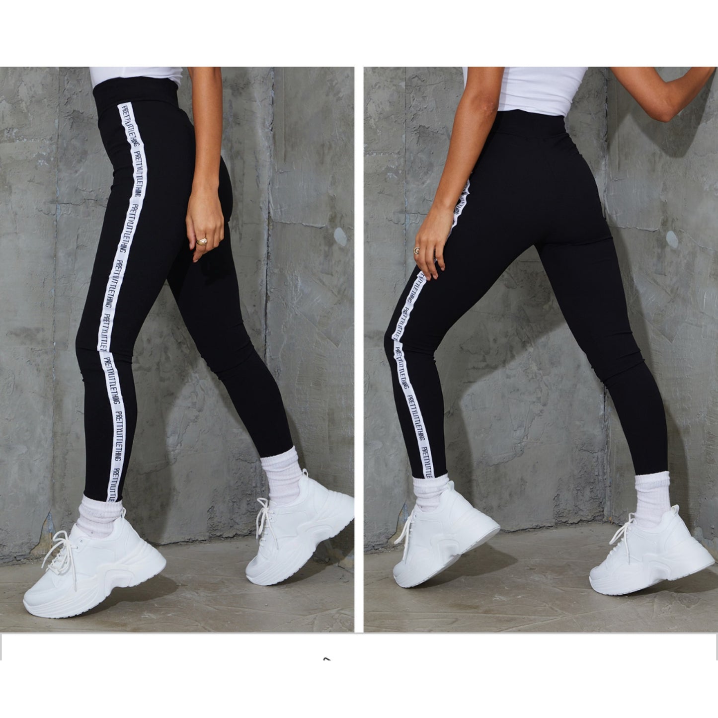 B1017 - PLT Side Tape Leggings