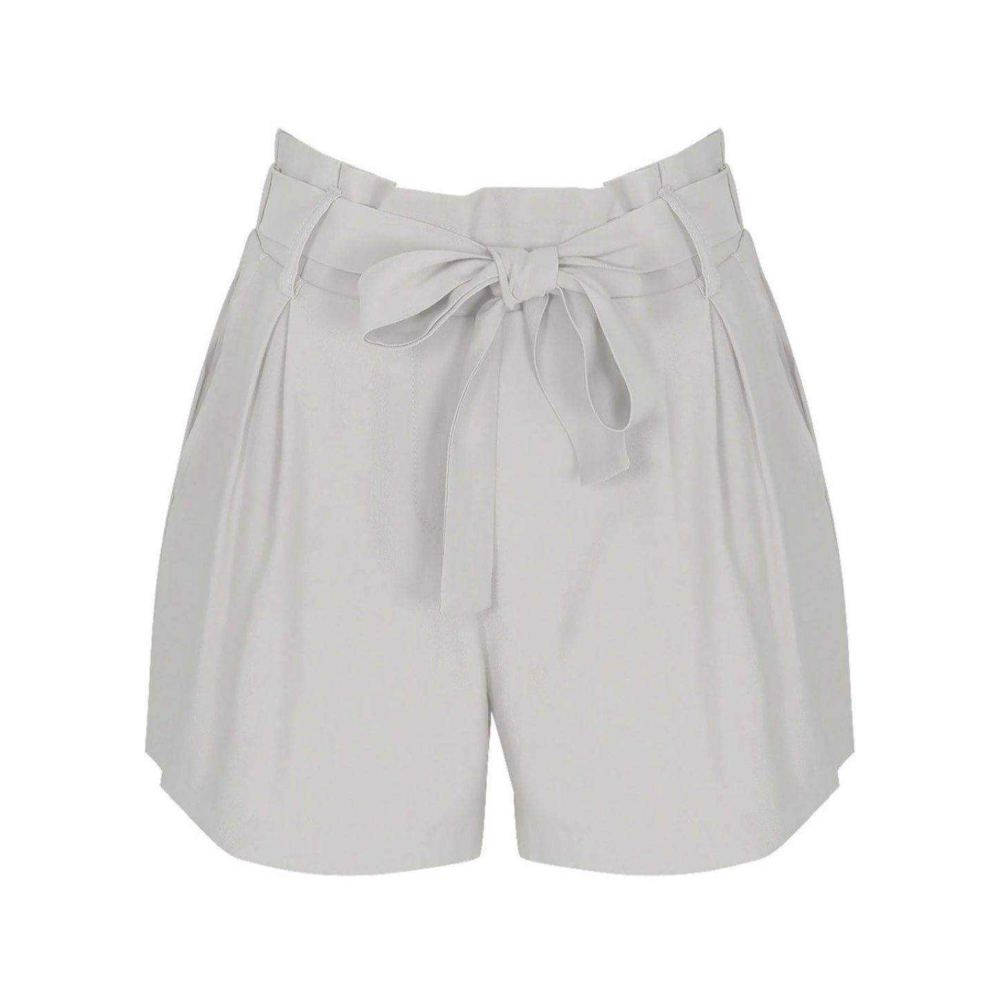 1689 - White Paper Bag Shorts