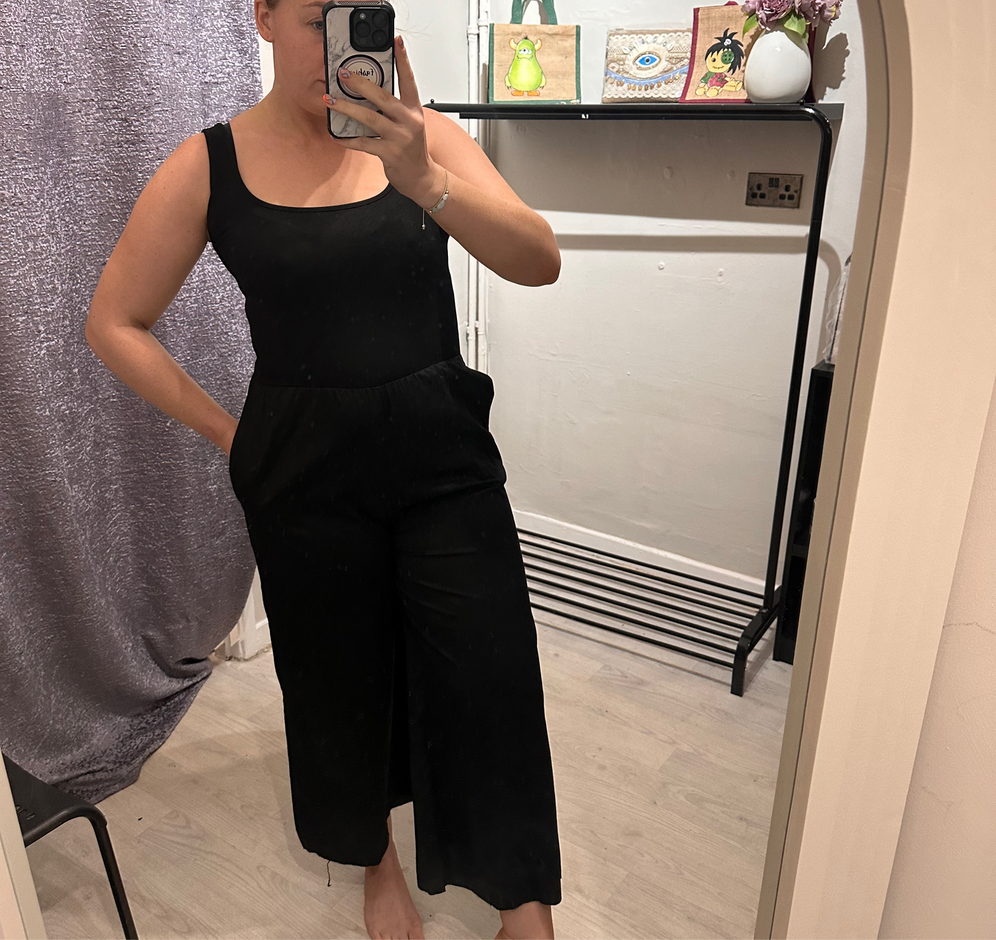 1767 - Pocket Culotte Jumpsuit
