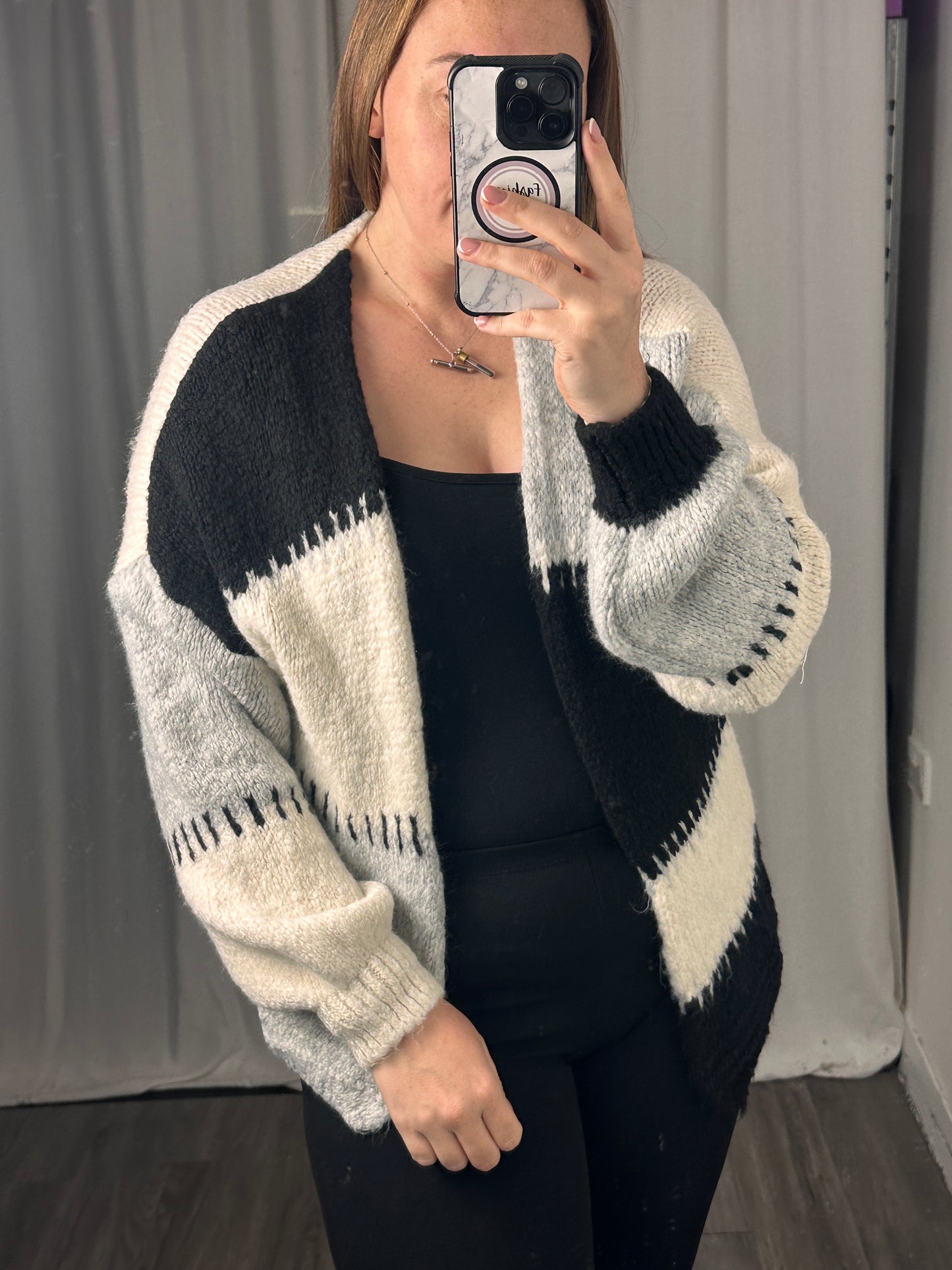 1987 - Soft Touch Patch Work Cardigan