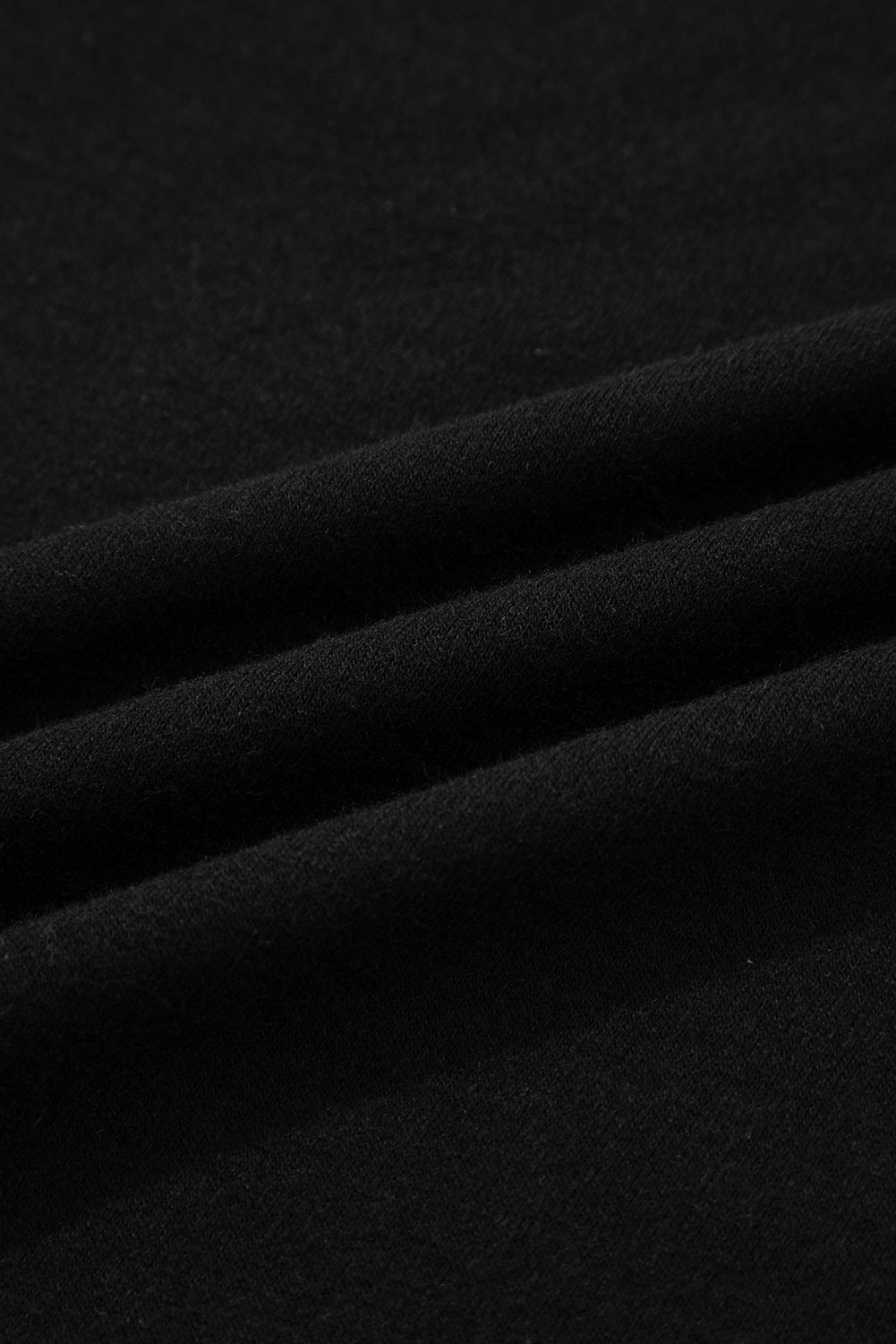White Solid Color Seam Detail Raglan Long Sleeve Top