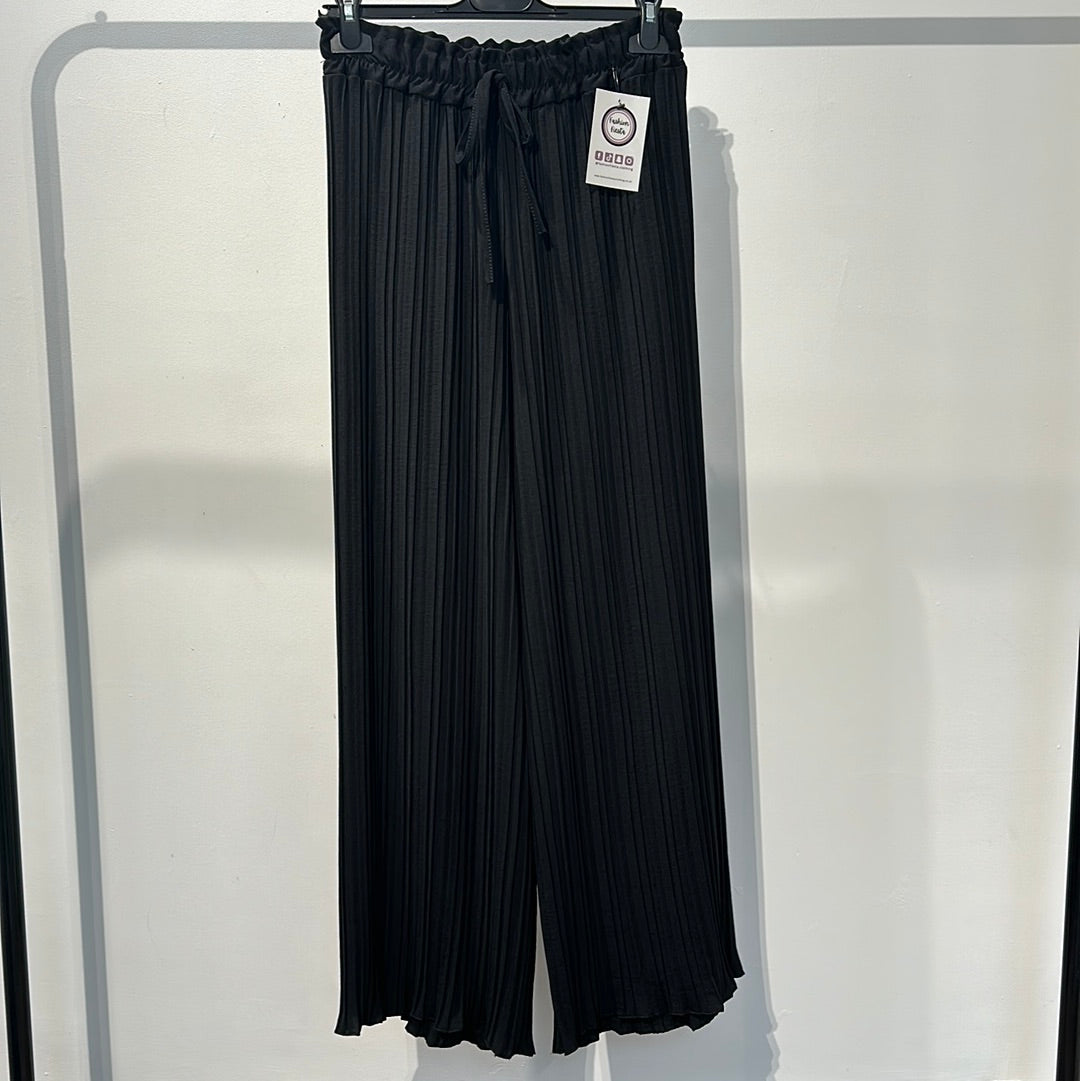 1513 - PLEATED RUFFLE BAND PANTS