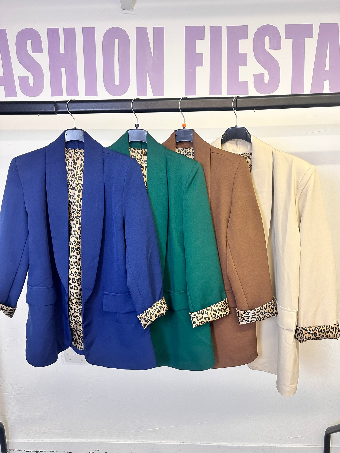 1956 - Leopard Detail Blazer