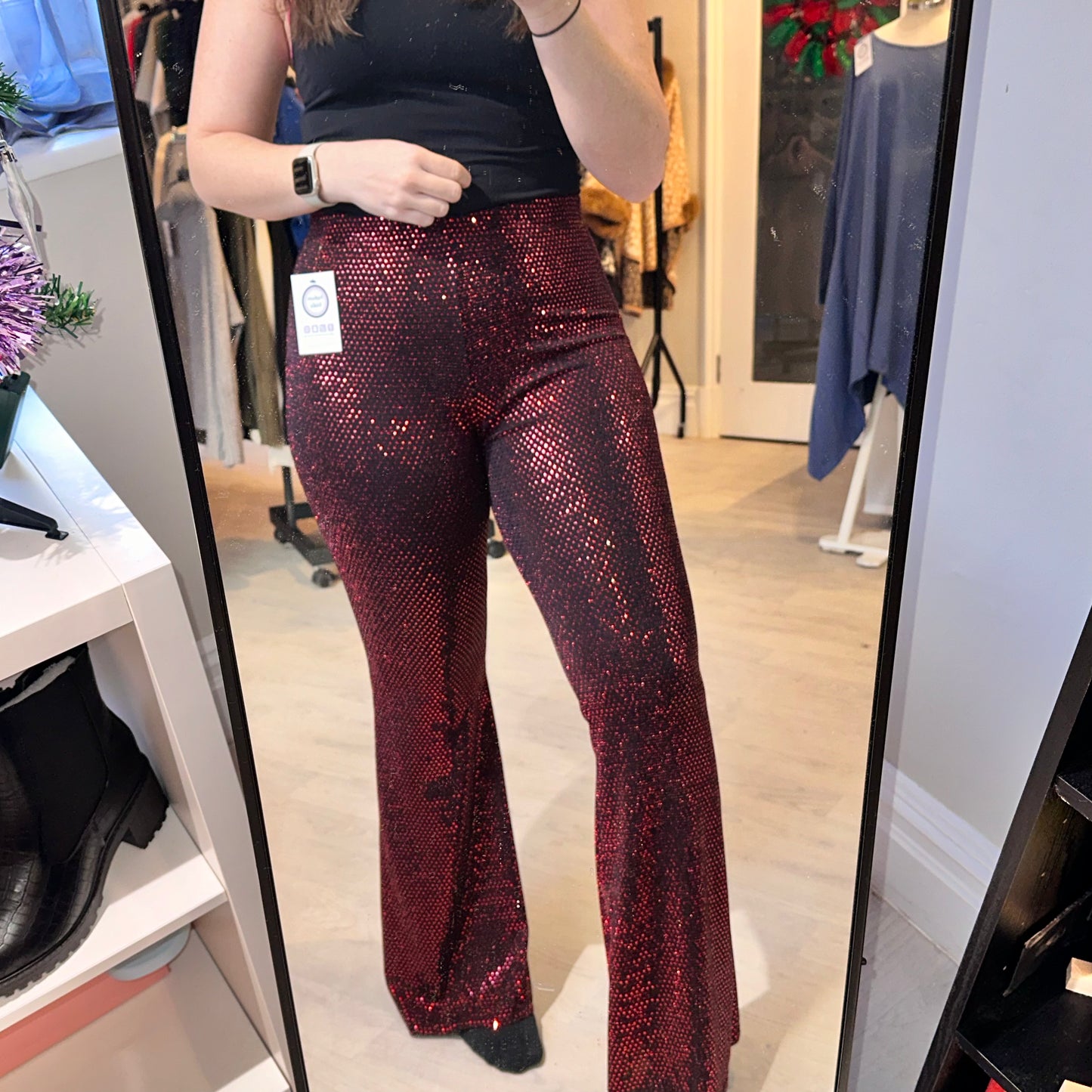1496 - GLITTER PANTS