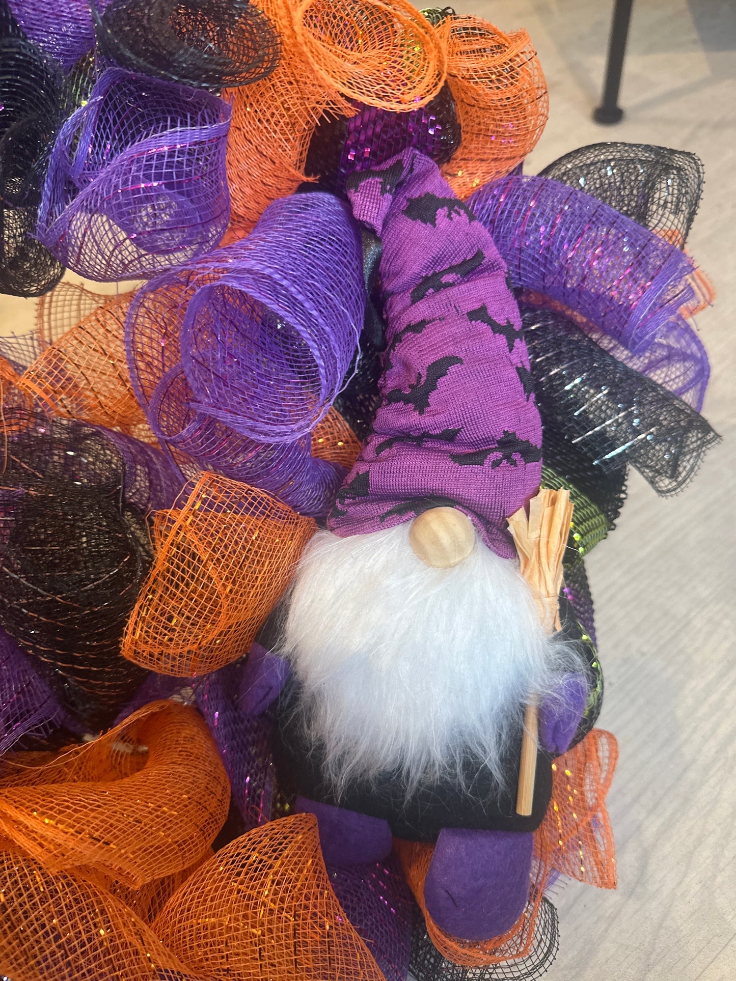 HOG - Halloween Wreath - Purple Gonk