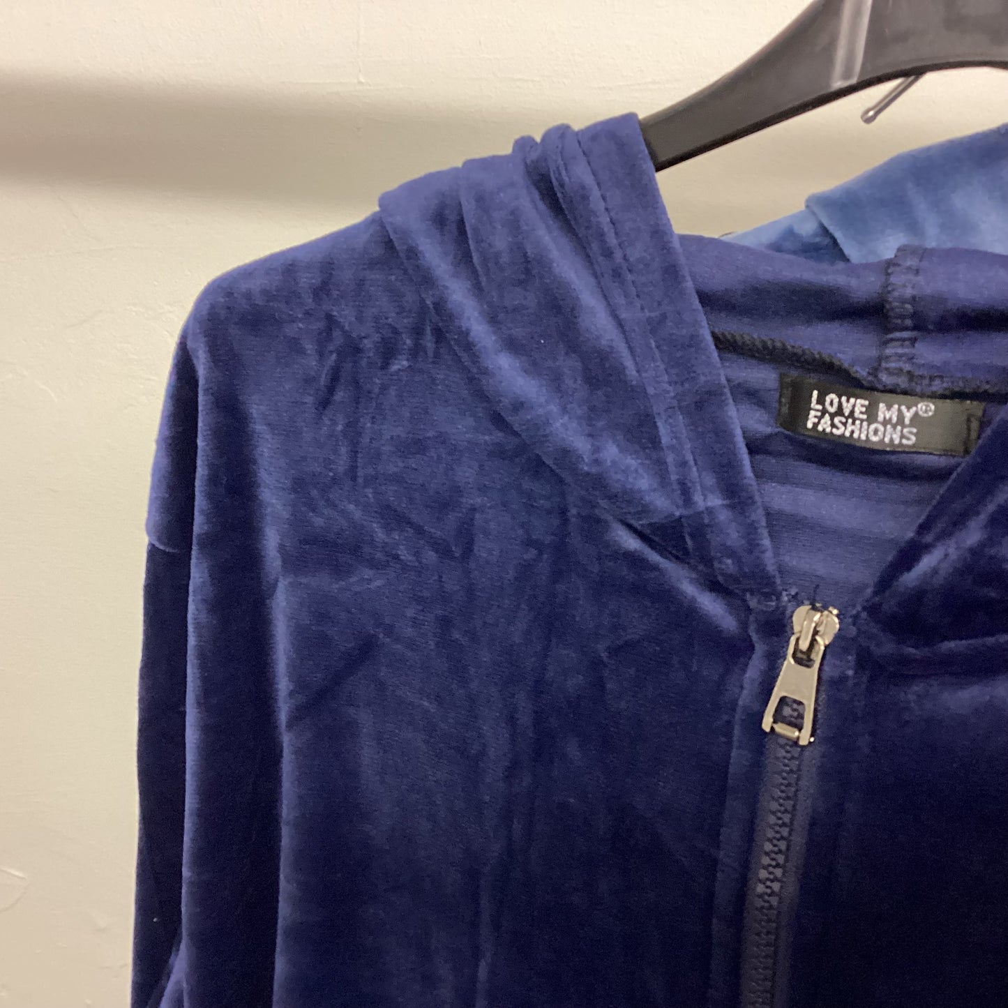 1881 - Velour Zip Up Loungewear Set