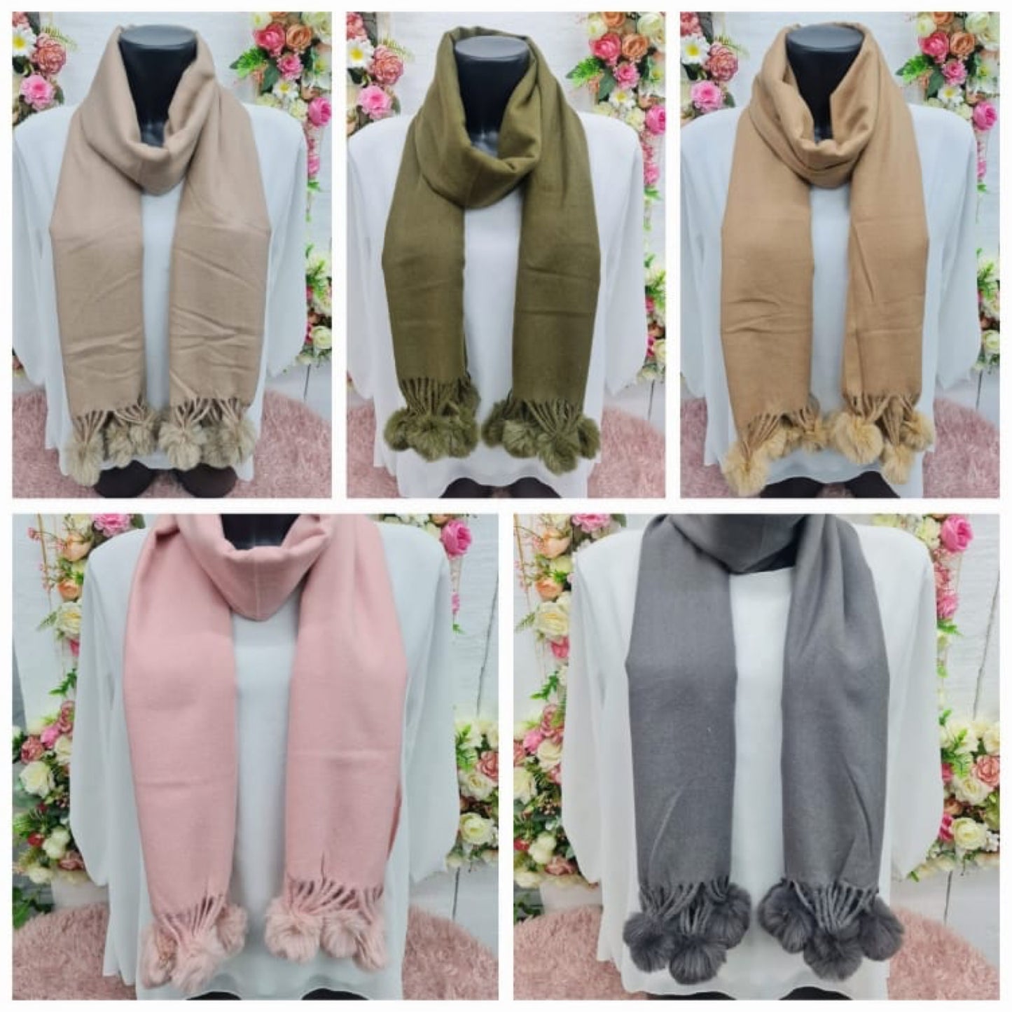 A004 - POM SCARF