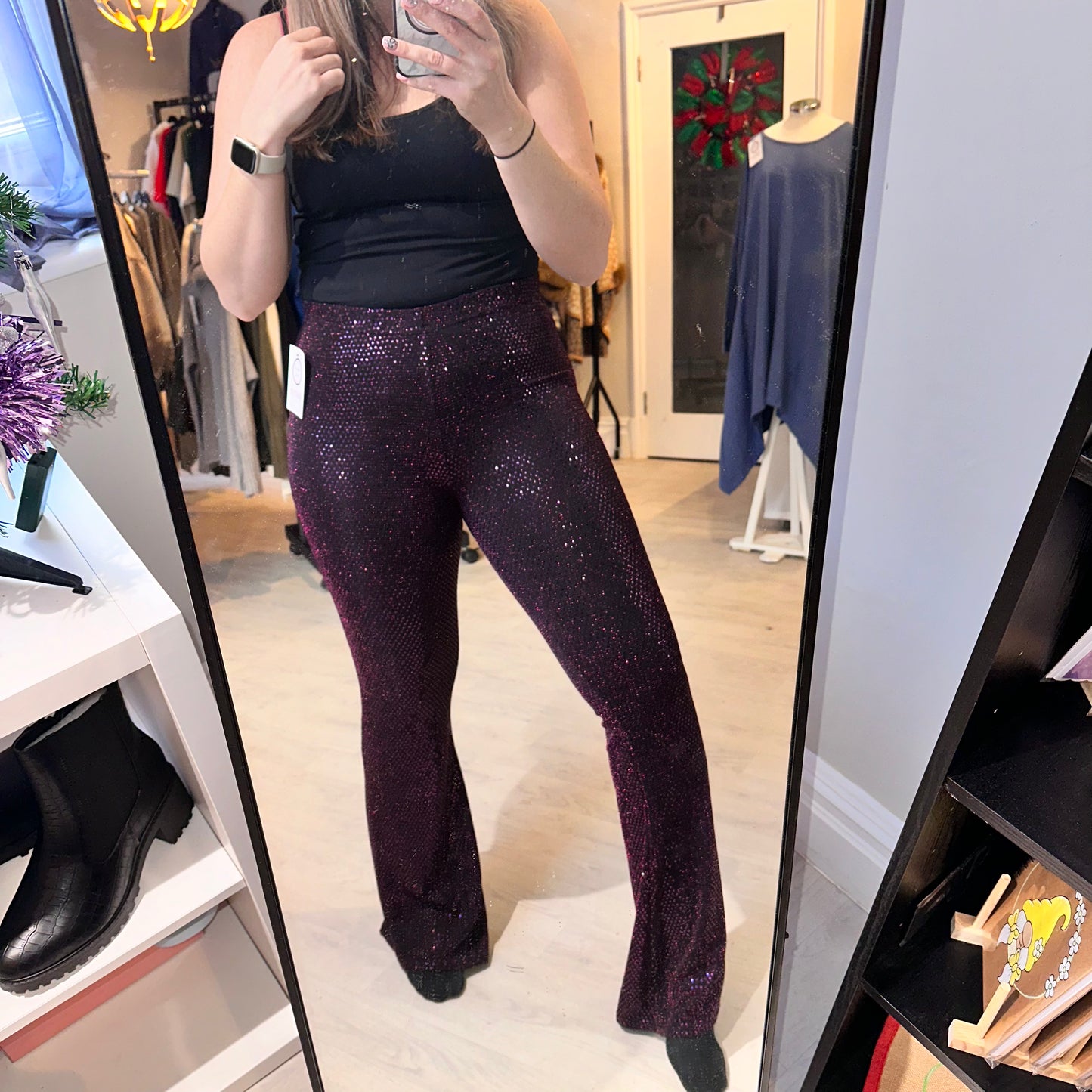 1496 - GLITTER PANTS