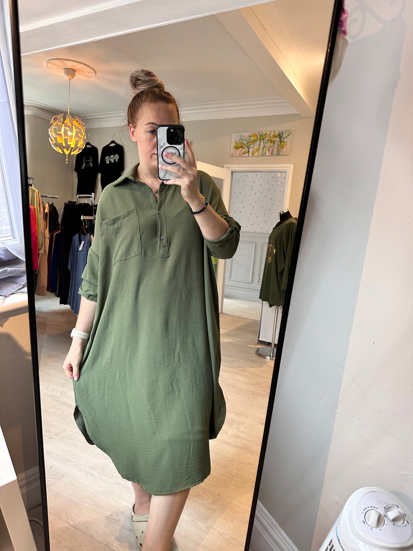 1393 - ZARA INSPIRED POCKET DRESS