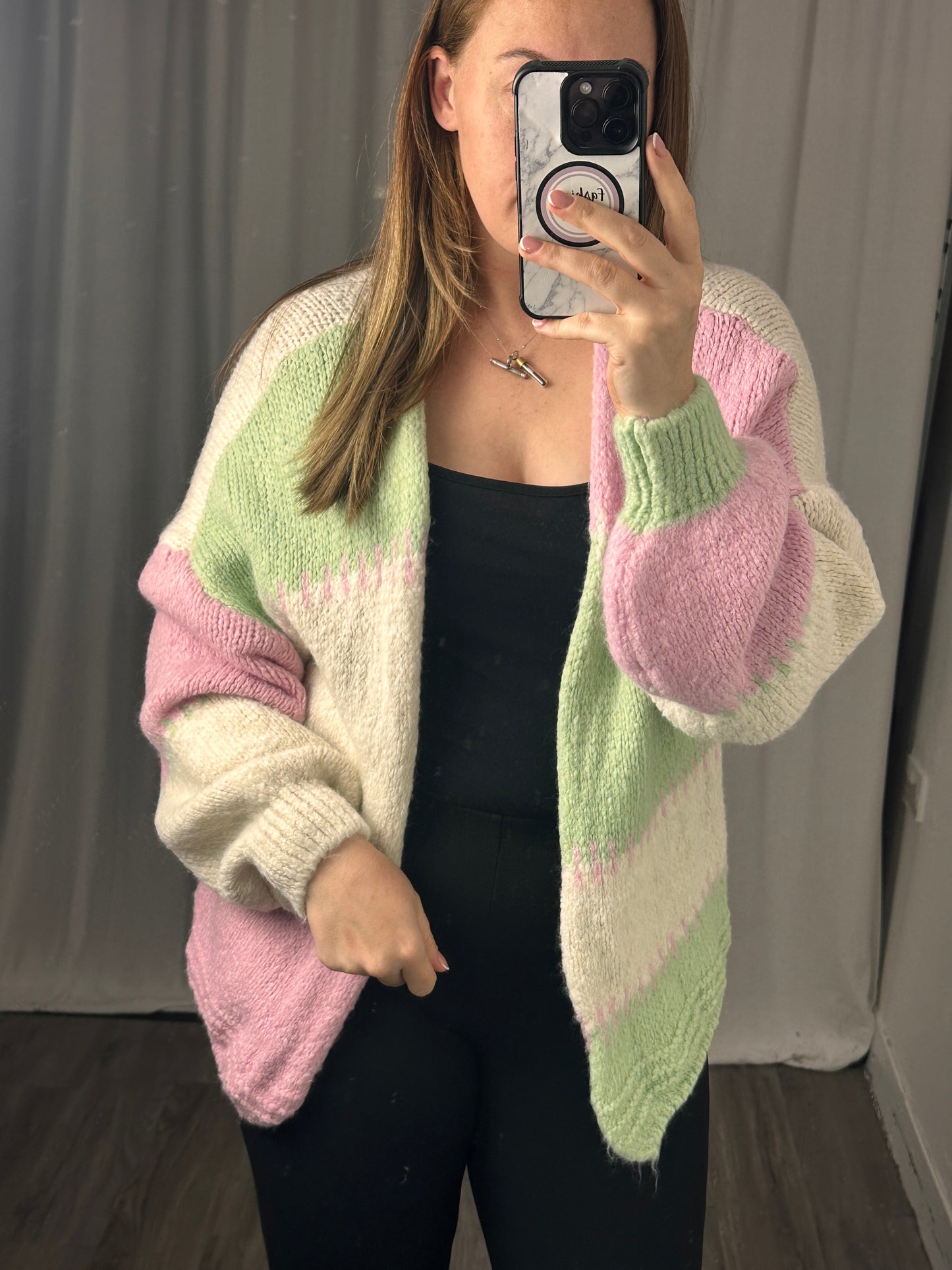 1987 - Soft Touch Patch Work Cardigan
