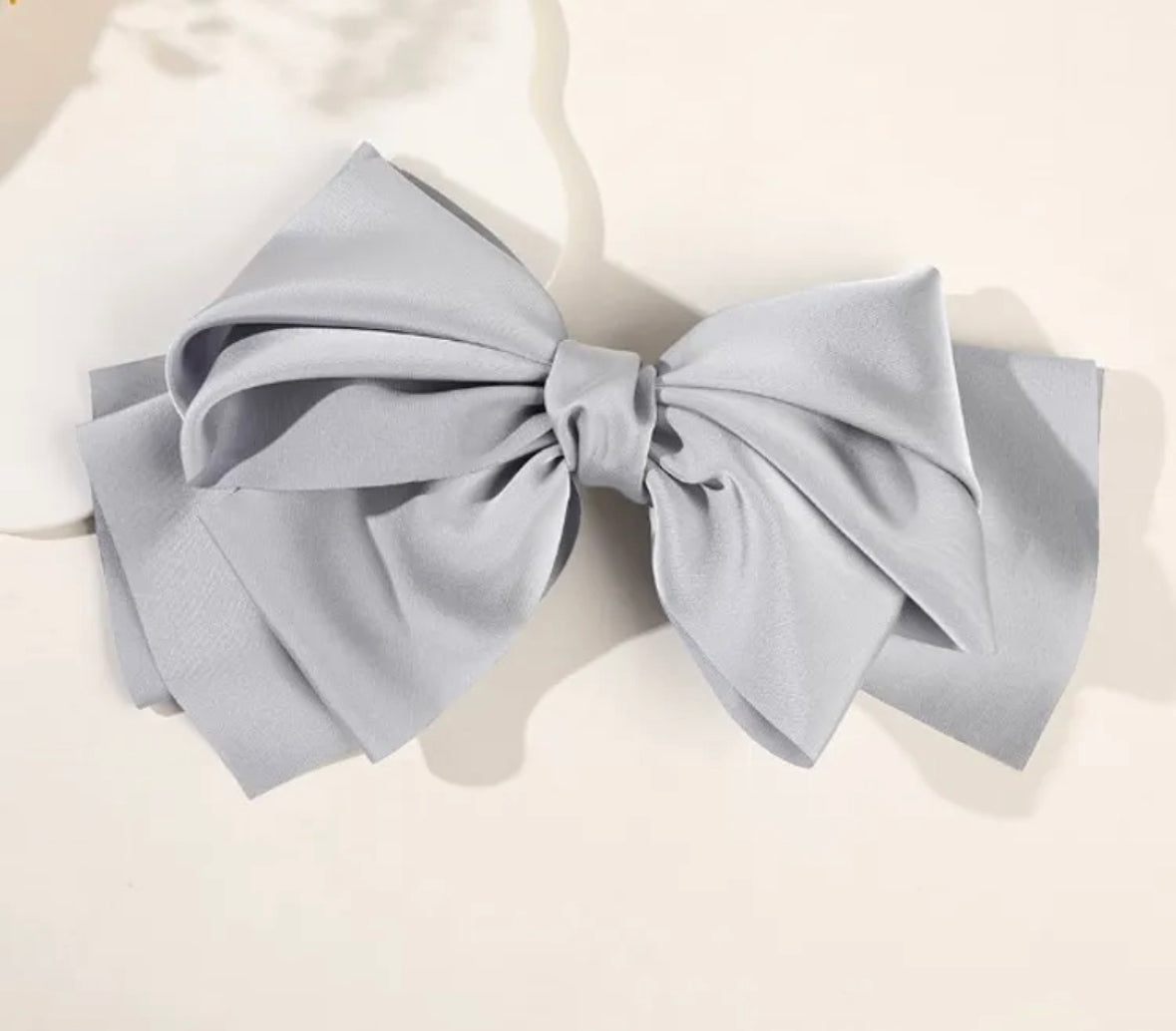 BOW KNOT HAIR CLIP (5 COLOURS)
