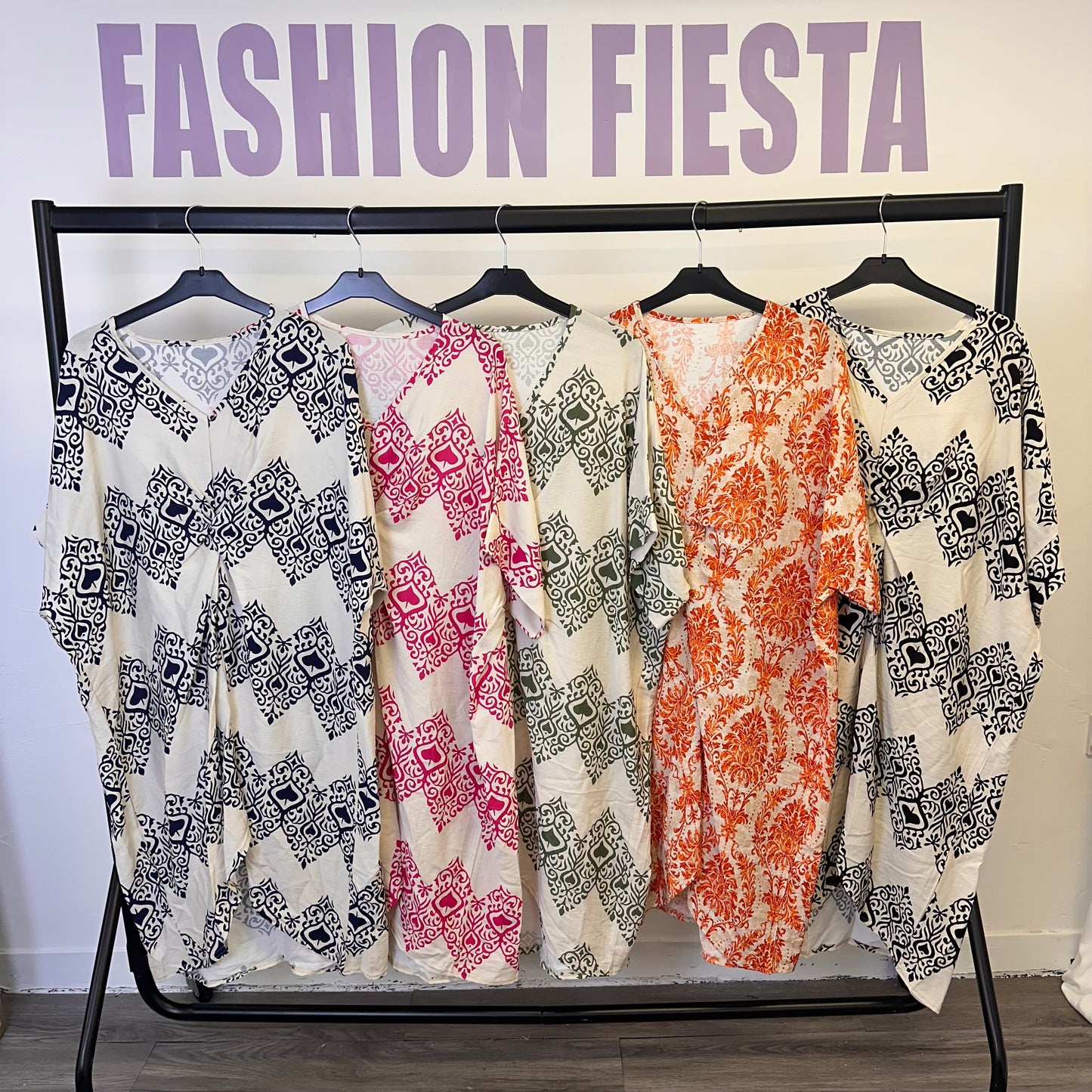 1745 - Printed Knot Dress