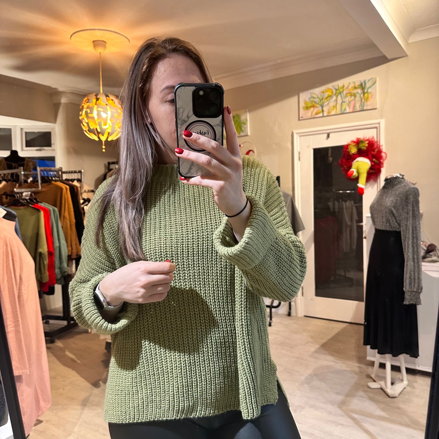 1488 - KNITTED ROUND NECK JUMPER