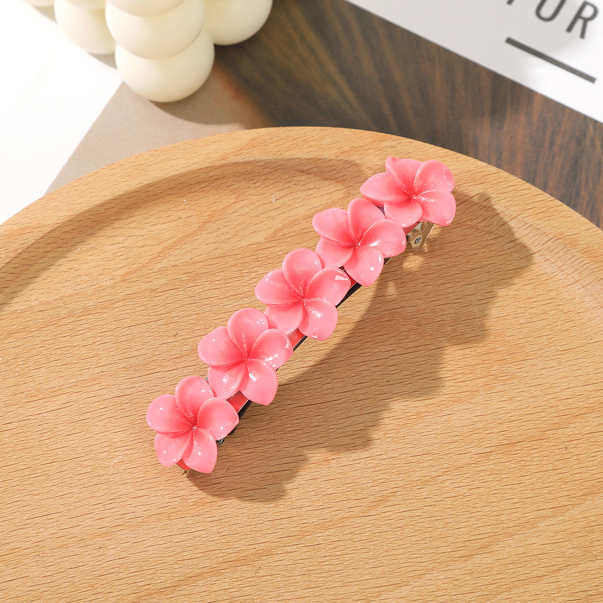 A122 - Floral Hair Clip