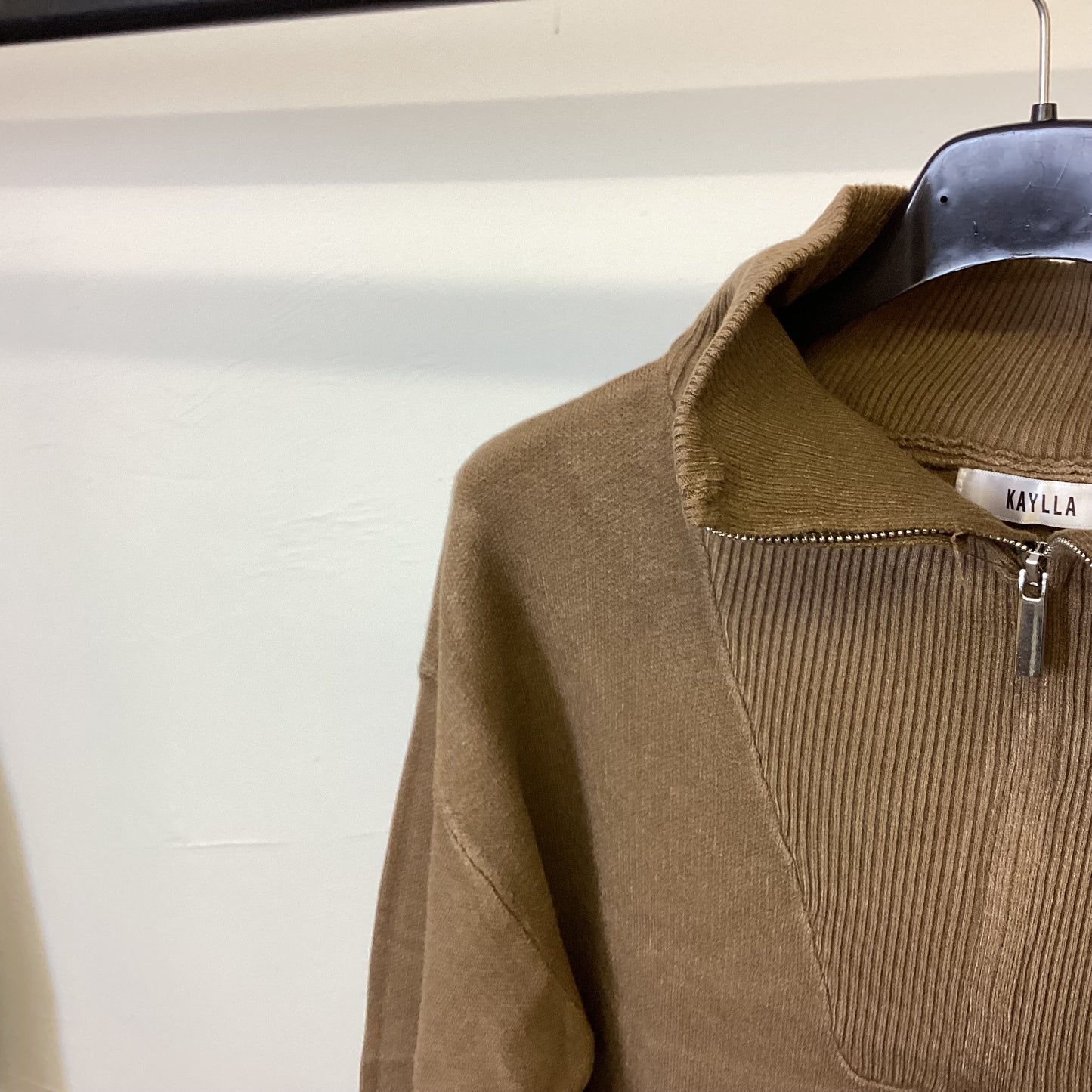 1865 - 3/4 Zip Soft Touch Sweater